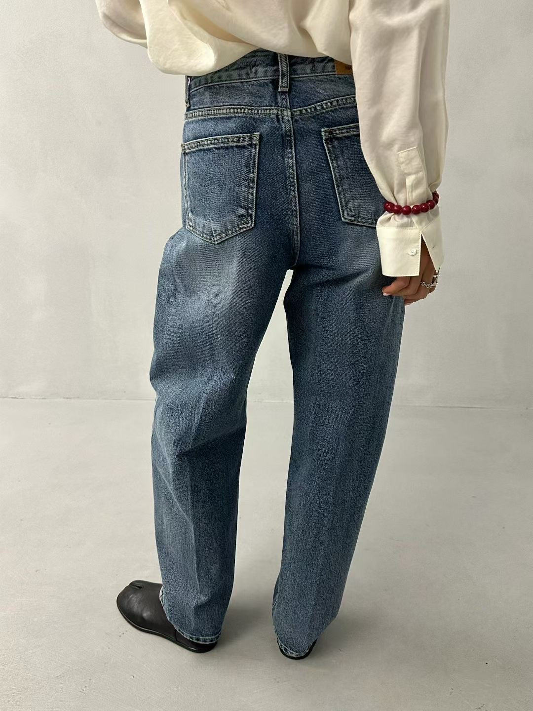 Nice Washed Barrel Jeans