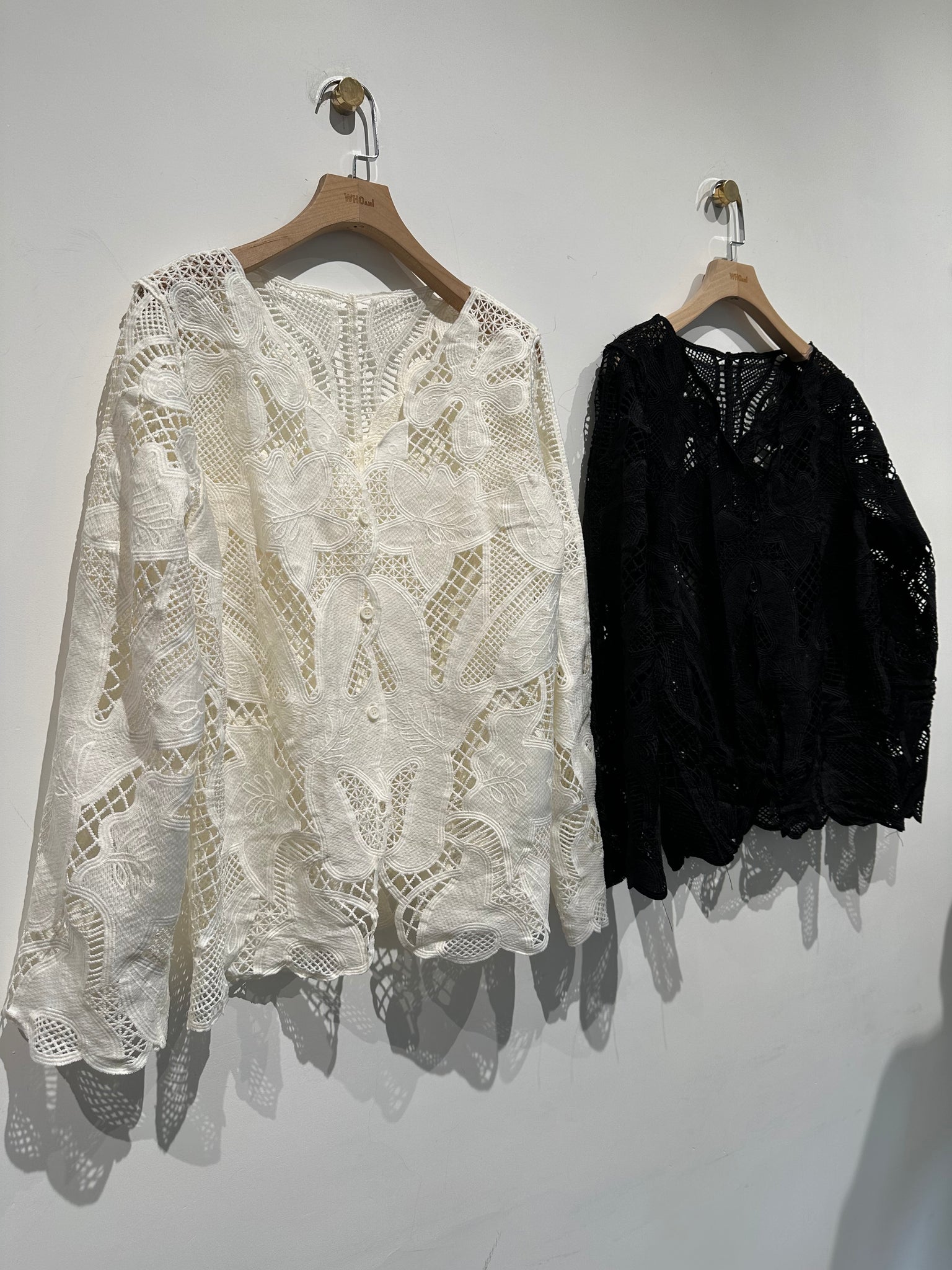 Lace Die Cut Shirt
