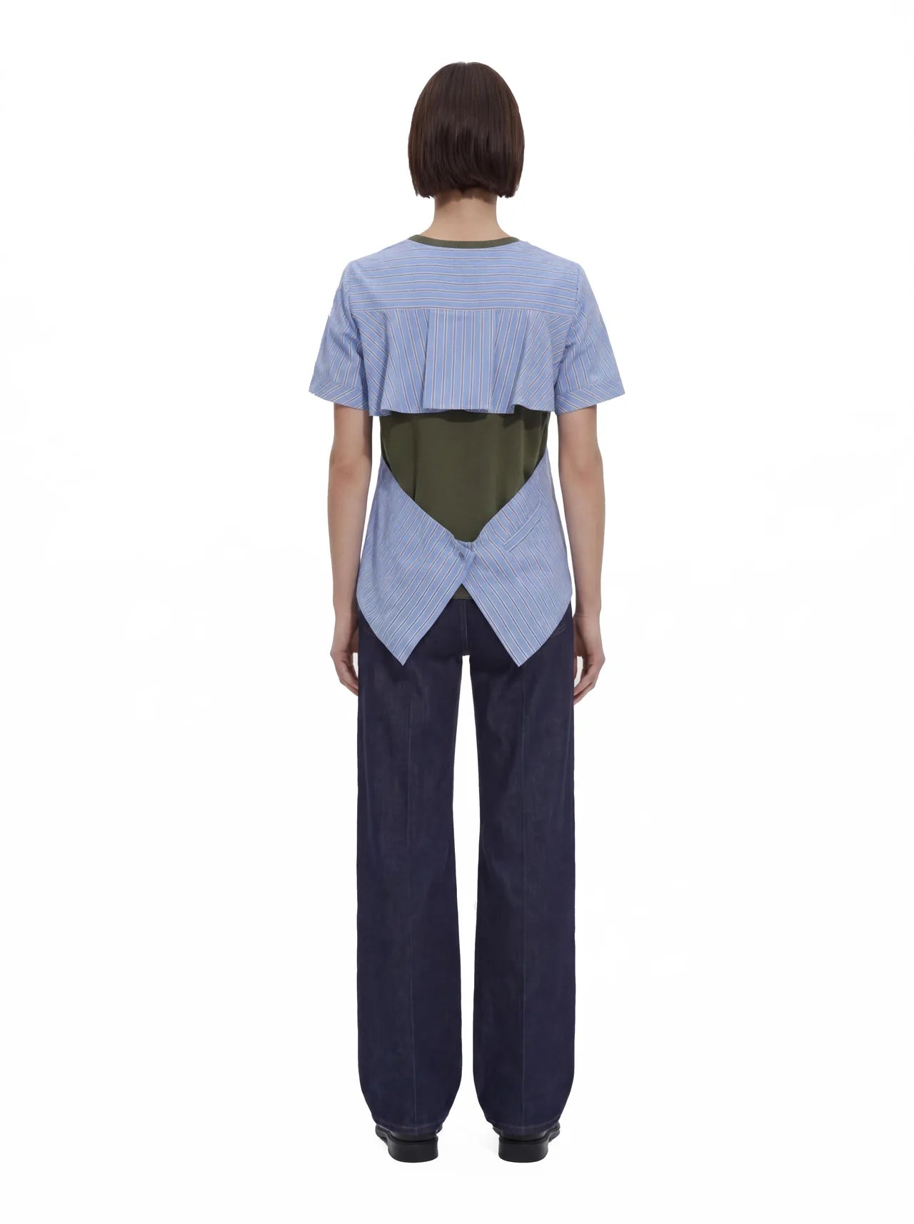Flipped Shirting Top