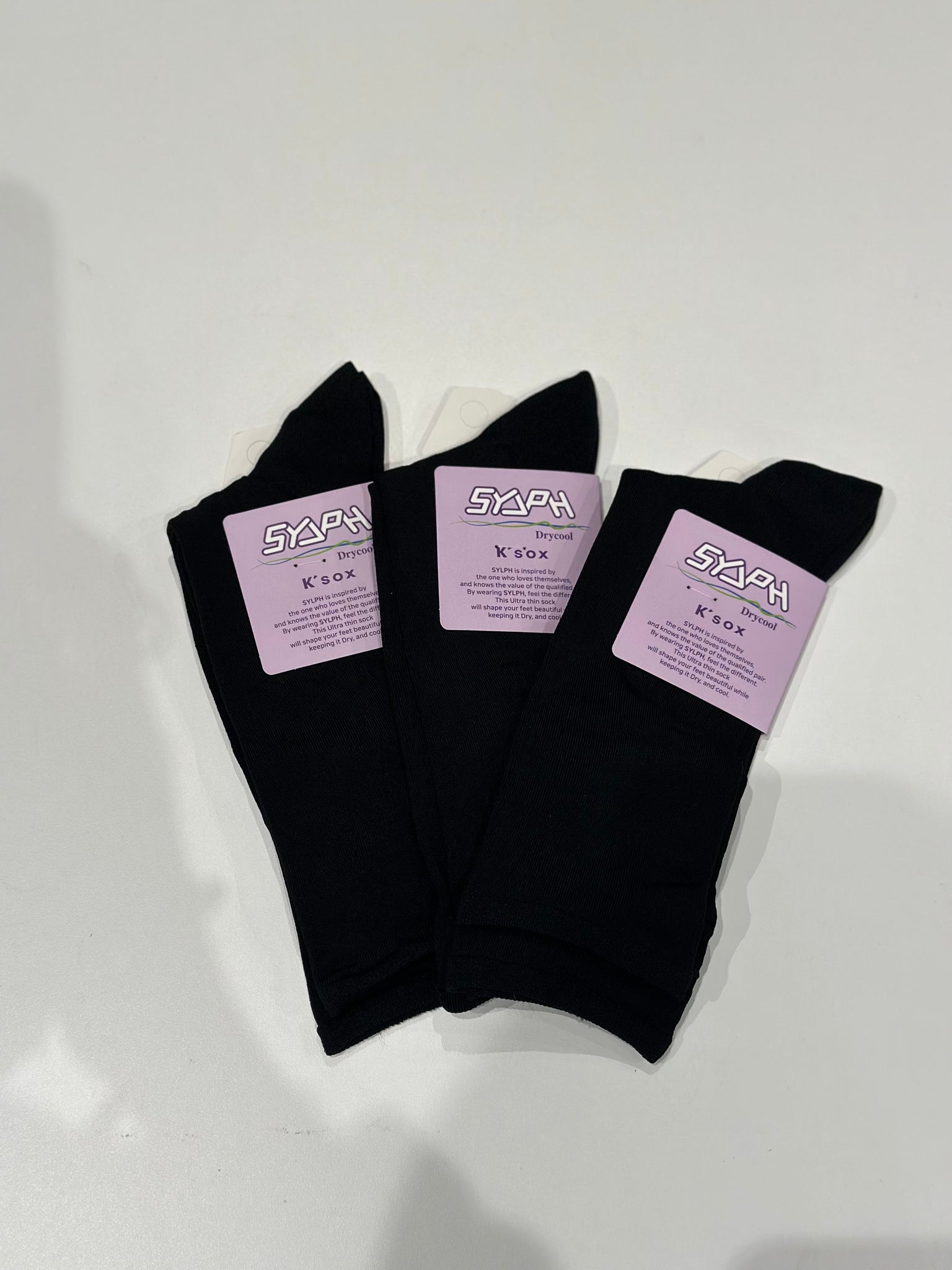 3 Pairs Set (Black)