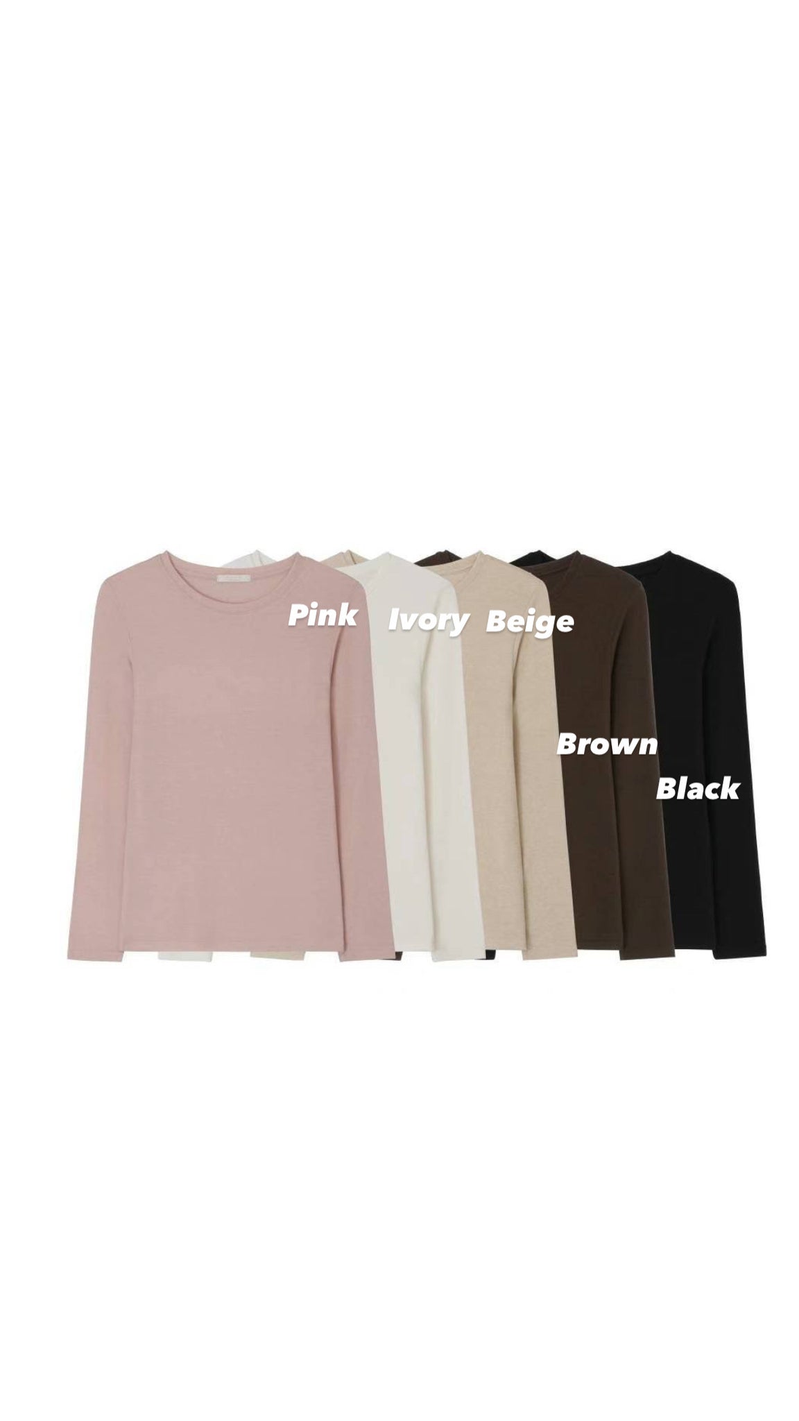 Soft Basic Long Sleeve Tee