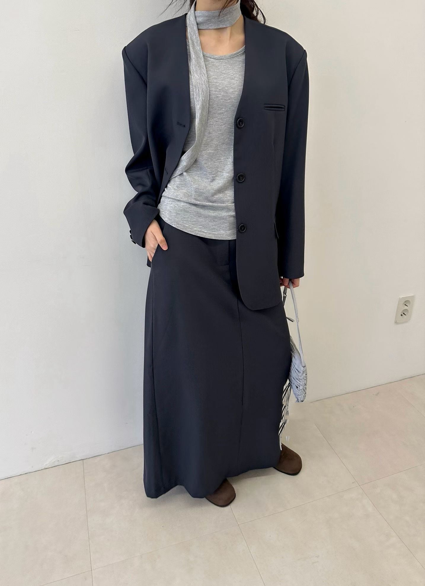 Daily Chic Slit Skirt