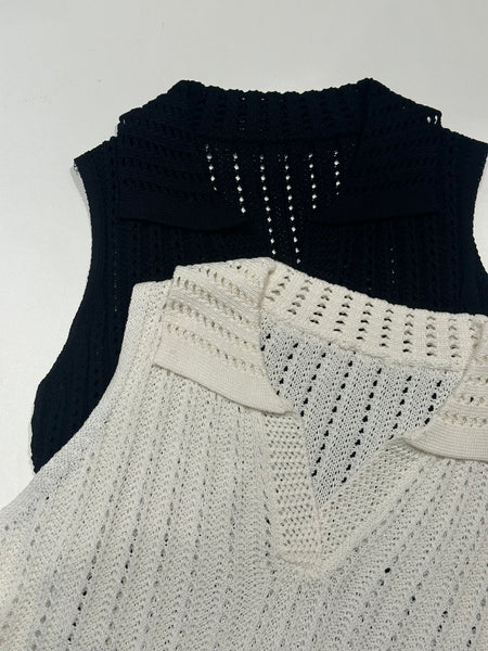 Cochet Polo Knit Vest (9-11Jul 超抵價$248, 之後批發價$268)