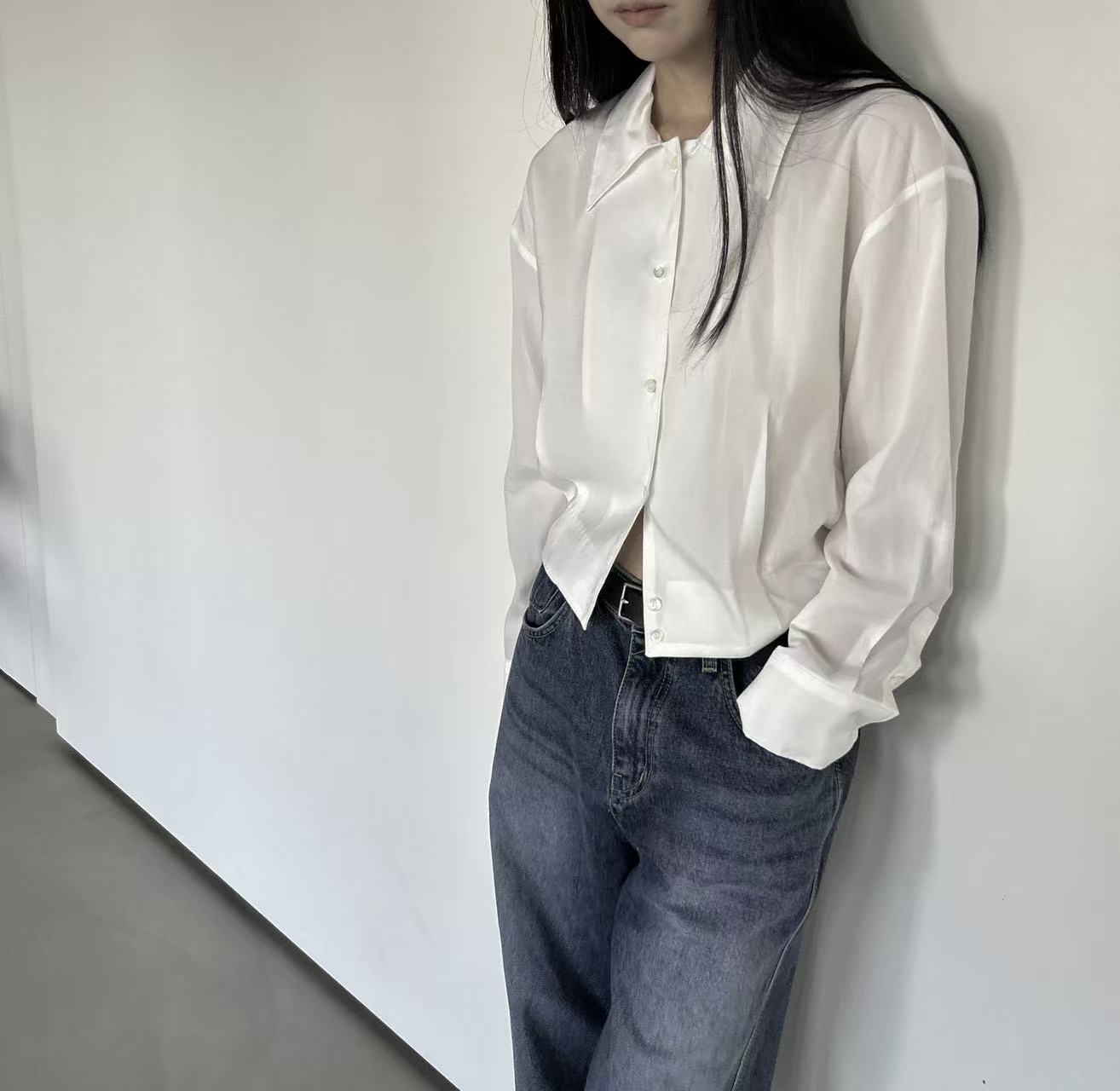 cropped shirt  (22-24Sep $468, 之後批發價$498）
