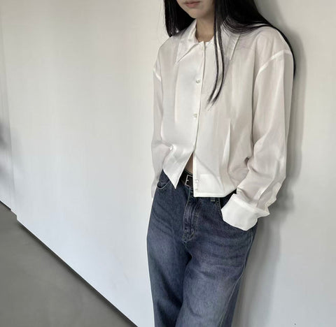 cropped shirt  (22-24Sep $468, 之後批發價$498）