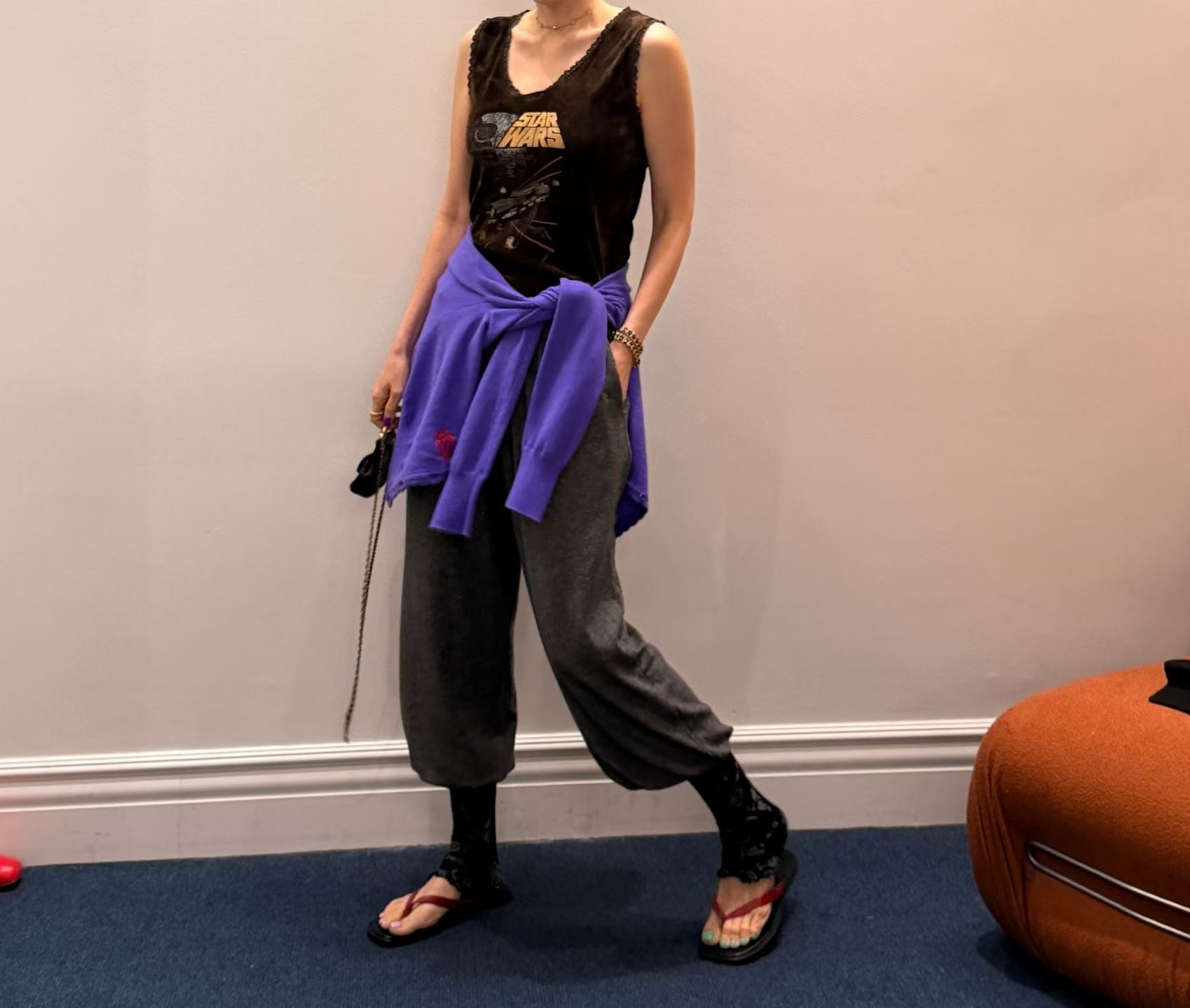 Velvet Star War Lace Vest (10-12Sep超抵價$398, 之後批發價$428)