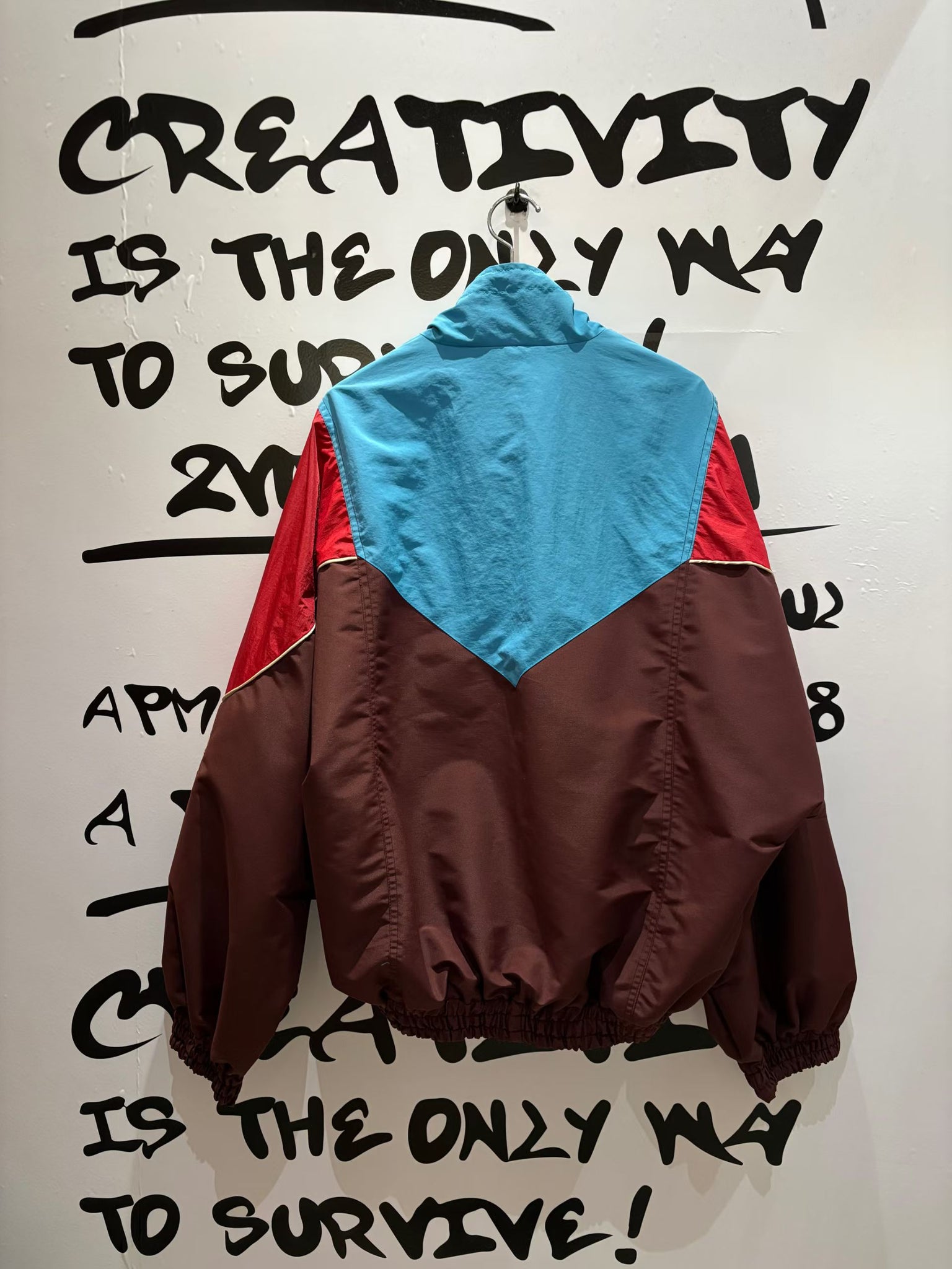 Mixed Colour Cool Parka Jacket