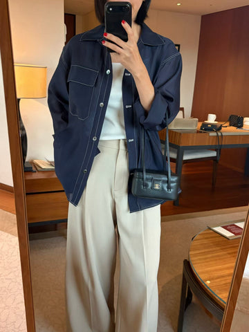 Pocket See Through Jacket (31Jul-2Aug 超抵價$648, 之後批發價$698)