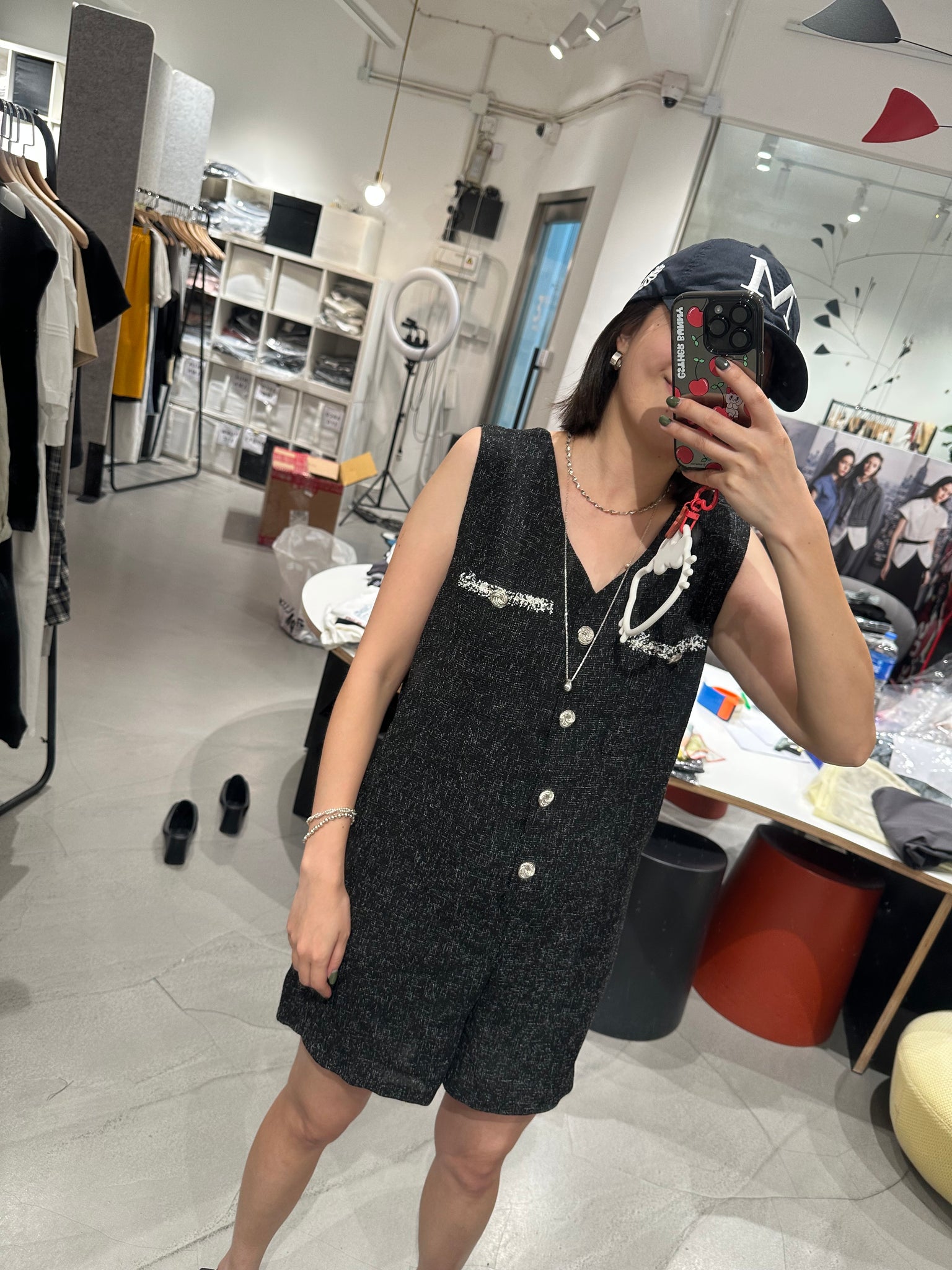 Ops 1 Tweed Playsuit