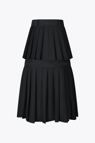 Layers Evening Pleating Skirt