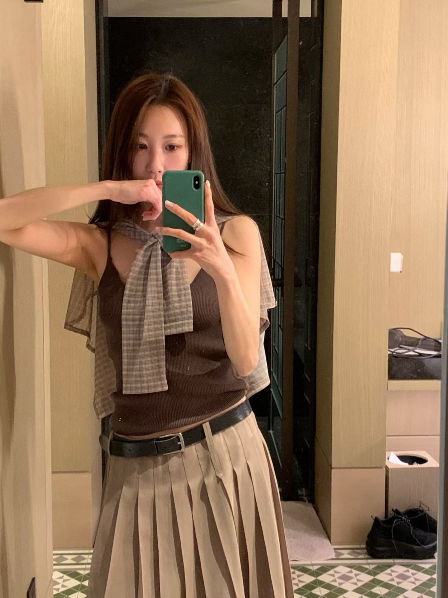 Premium Cooling Pleated Skirt  (28-30May 超抵價$798, 之後批發價$898)