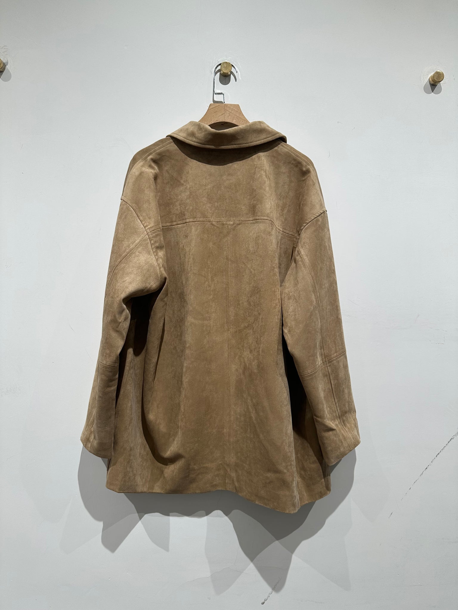 Button Suede Jacket  (8-10Oct超抵價$698, 之後批發價$798)