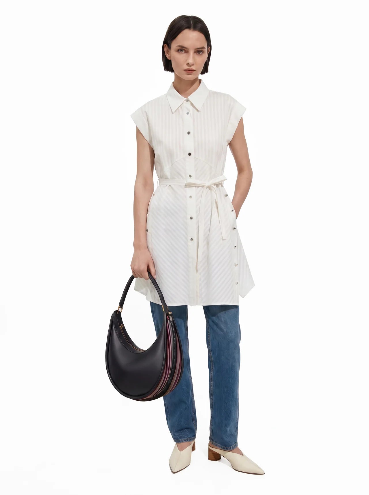 Flare Button Shirt