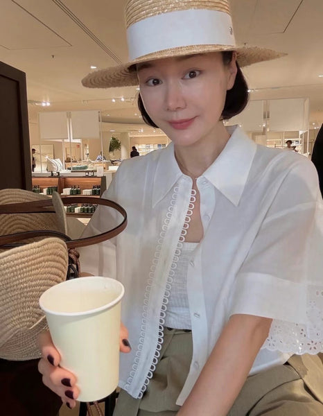 JS NY Premium Linen Cotton Boxy Blouse (15-17Jul $998, 之後批發價$1088）