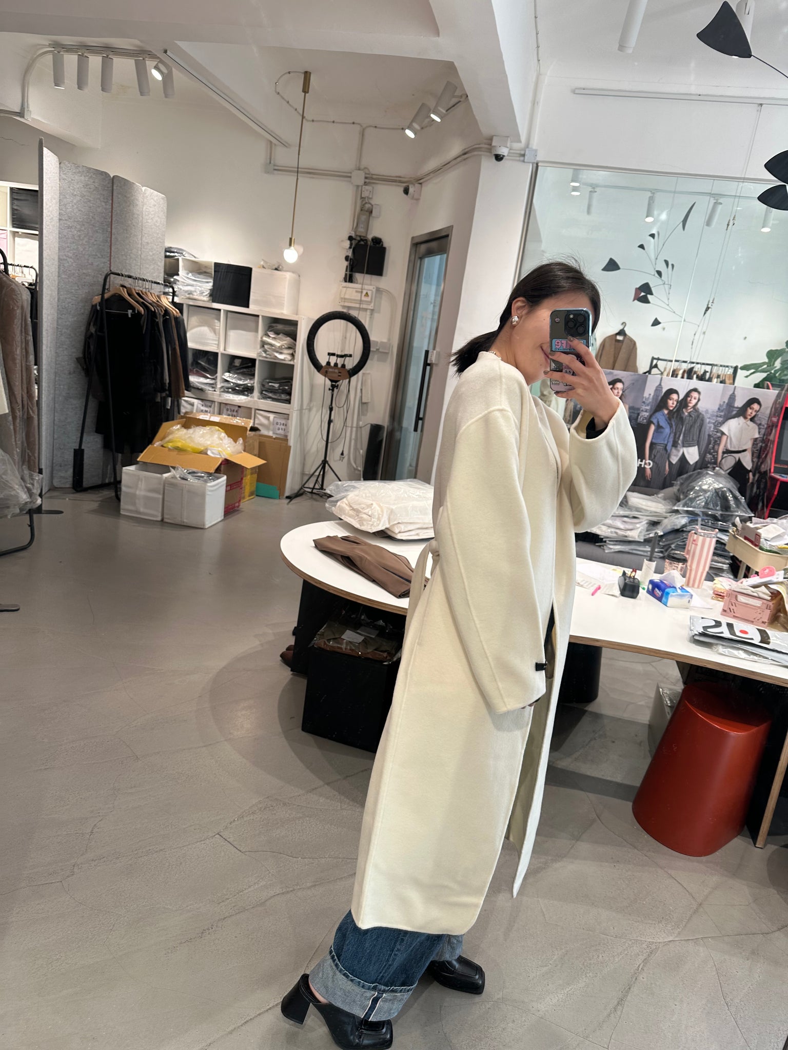 Timeless Handmade Wool Coat