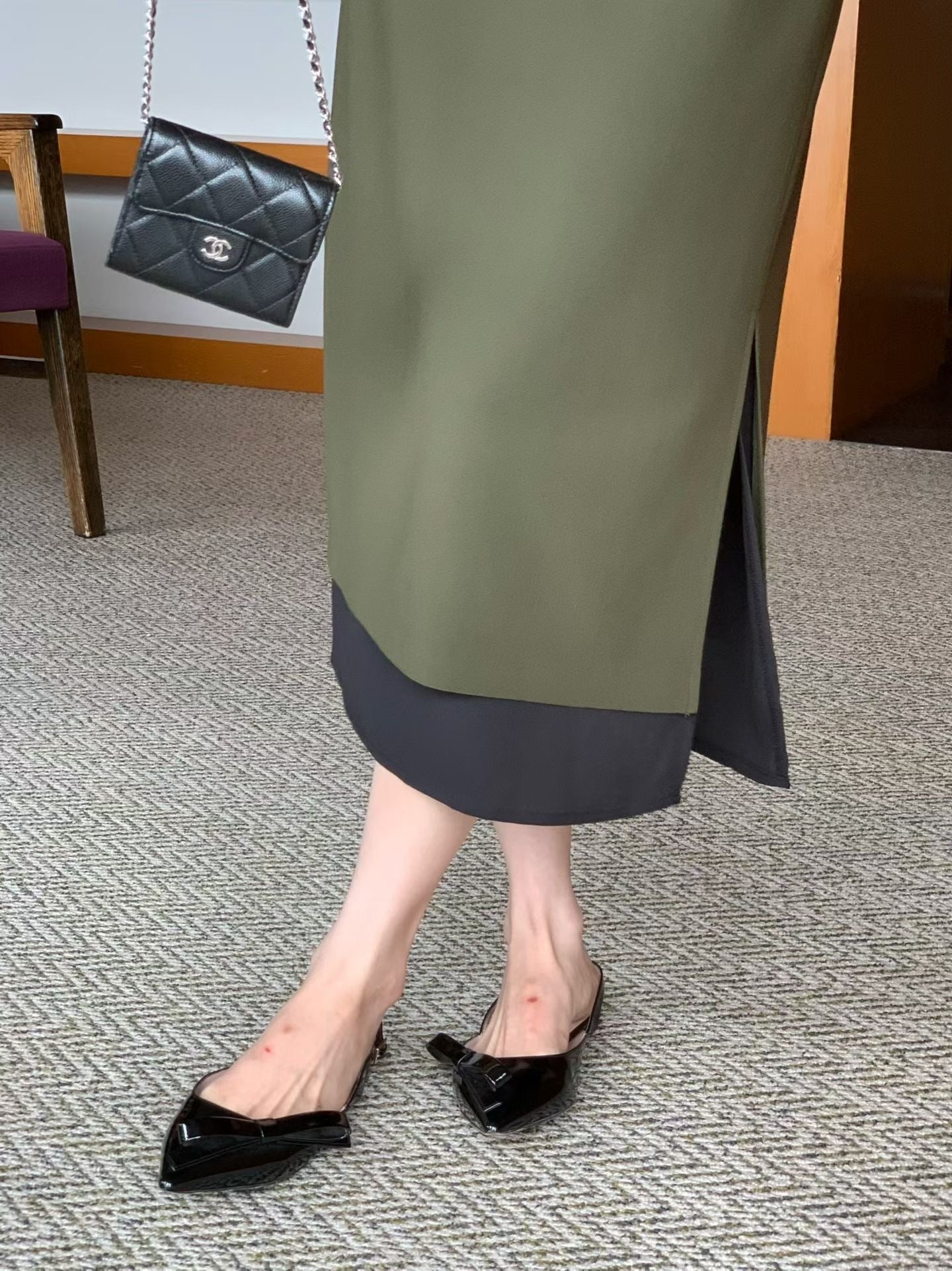 Quality Two Tone Elastic Skirt (9-11Sep超抵價$398, 之後批發價$448)