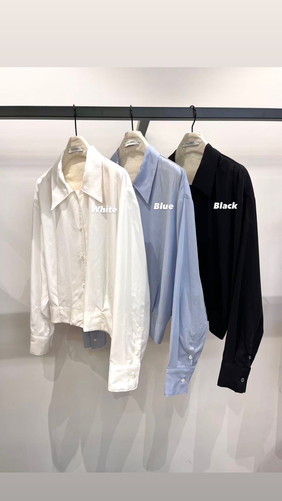cropped shirt  (22-24Sep $468, 之後批發價$498）