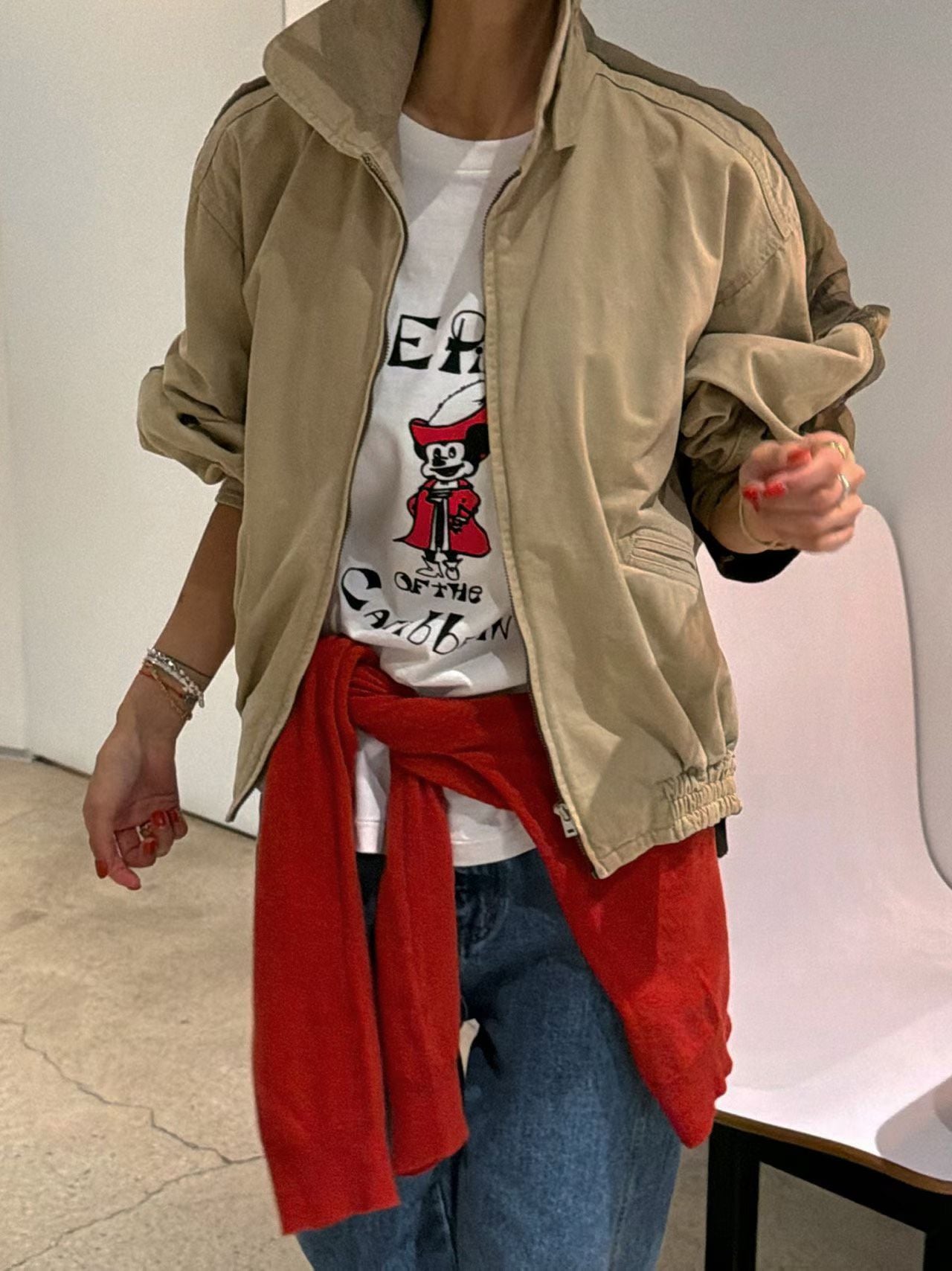 Pirate Mickey Oversize Tee
