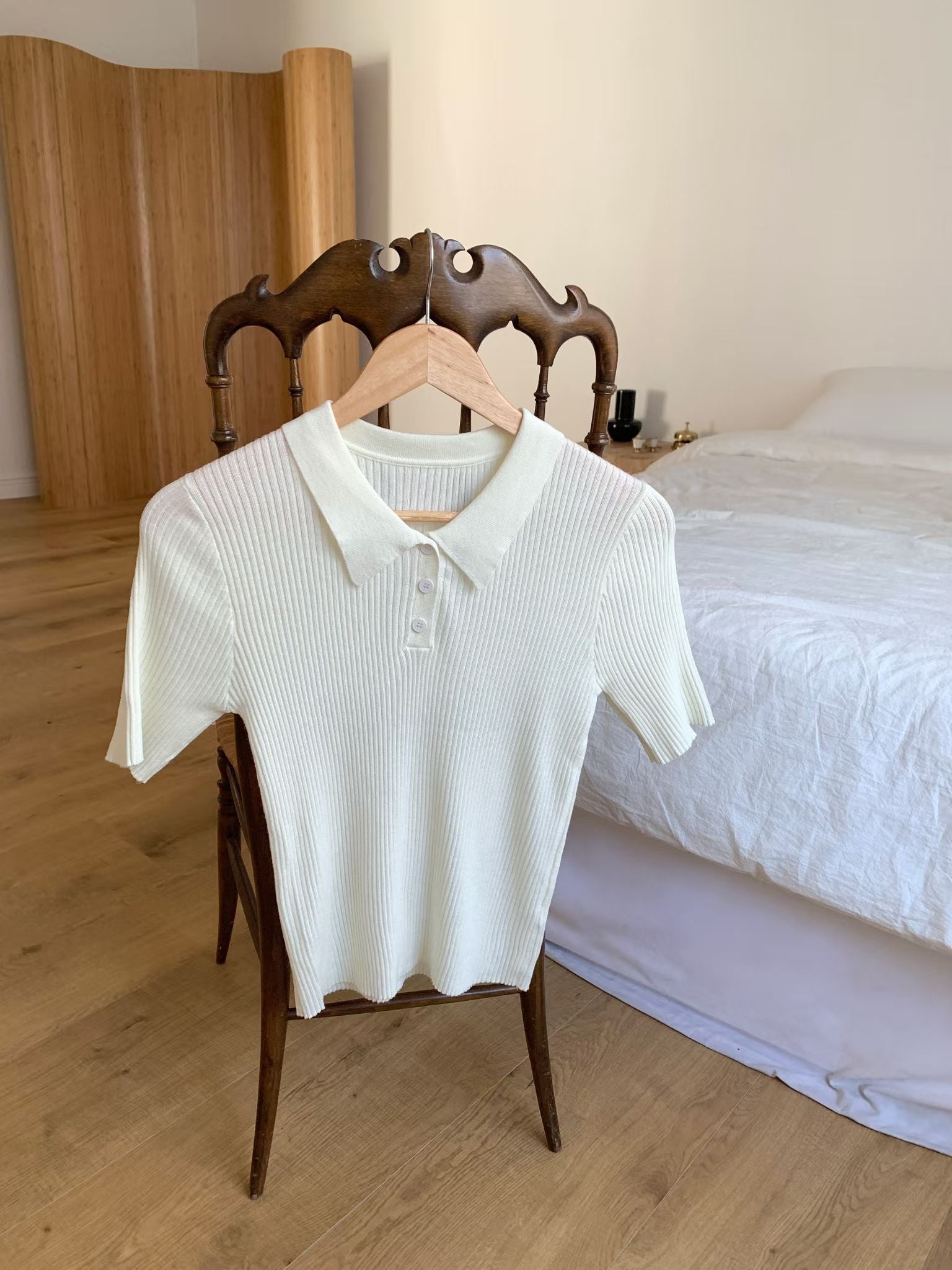 New Season Polo Knit Top