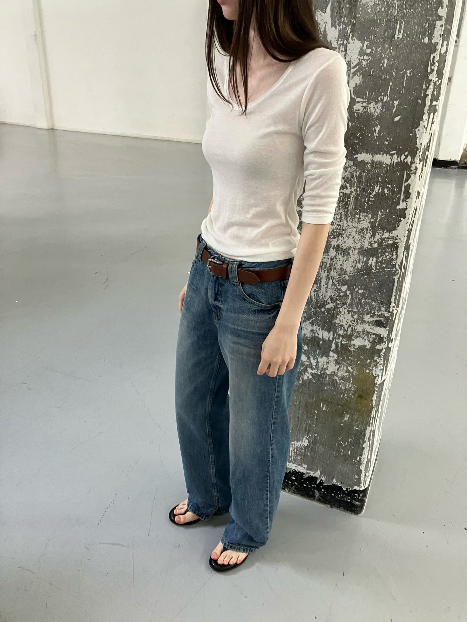 Quality U Neck Basic Tee  (8-10Oct超抵價$268, 之後批發價$298)