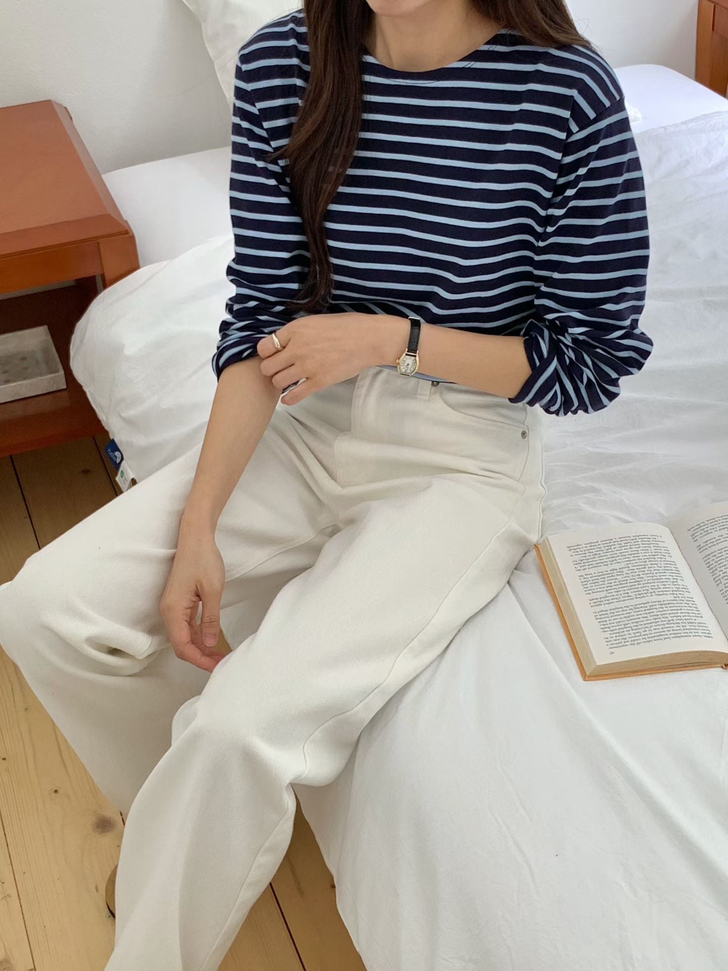 French Stripe Tee (加購$168)