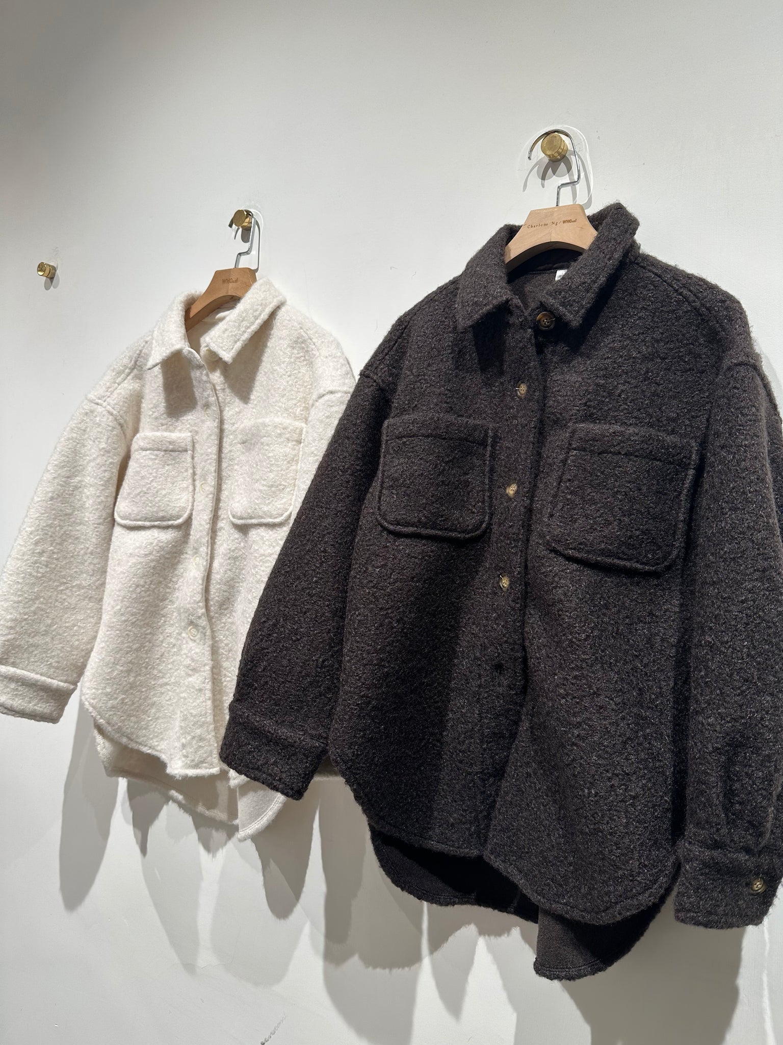 Shearling Shirt Jacket
