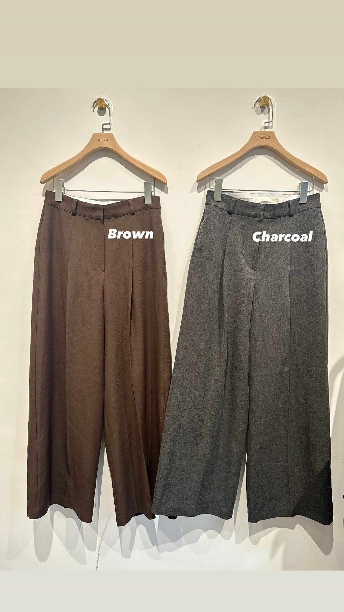 Essential Wide Leg Pants