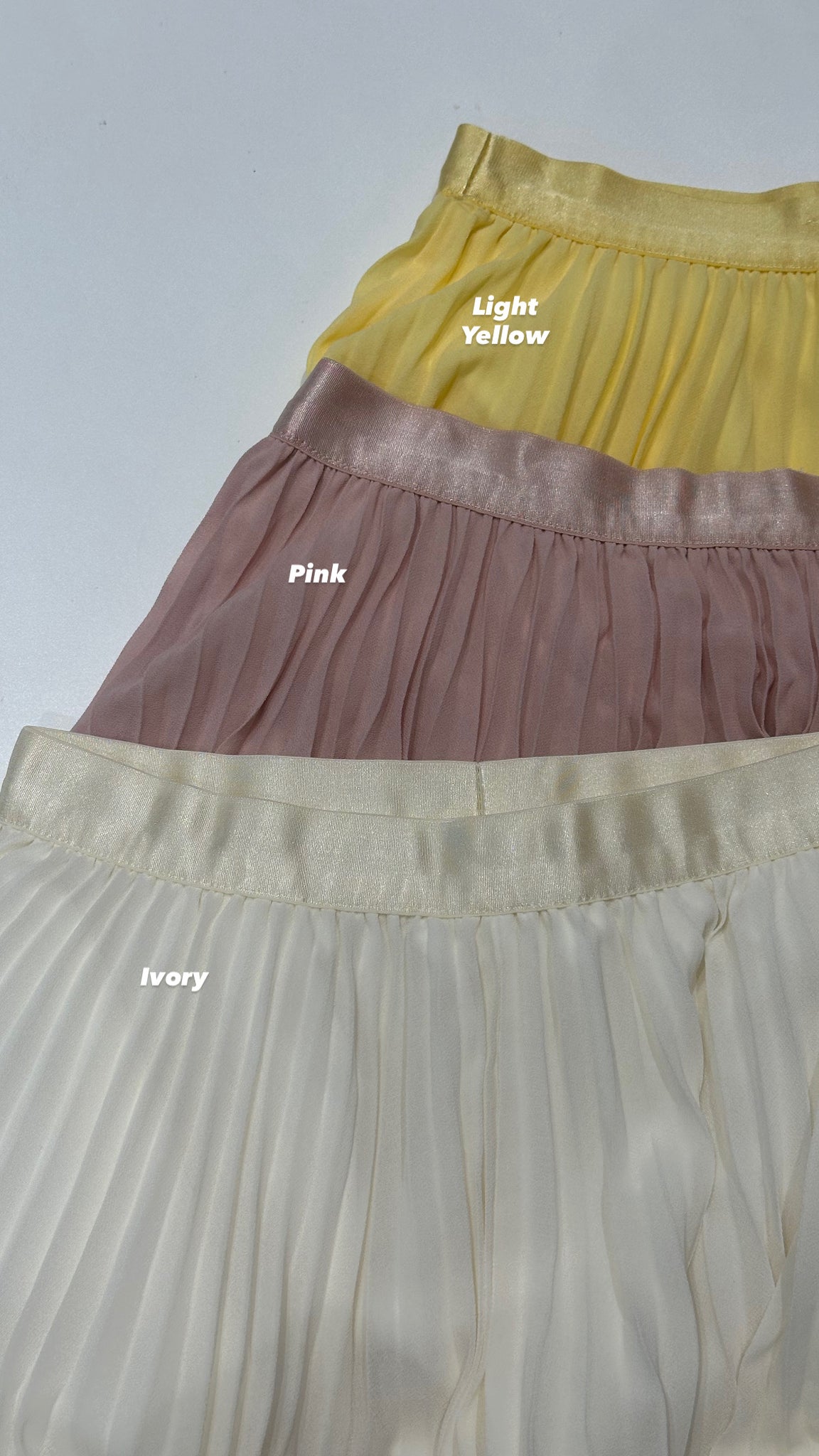 Colour Pleated Skirt (9-11Jul 超抵價$298, 之後批發價$368)