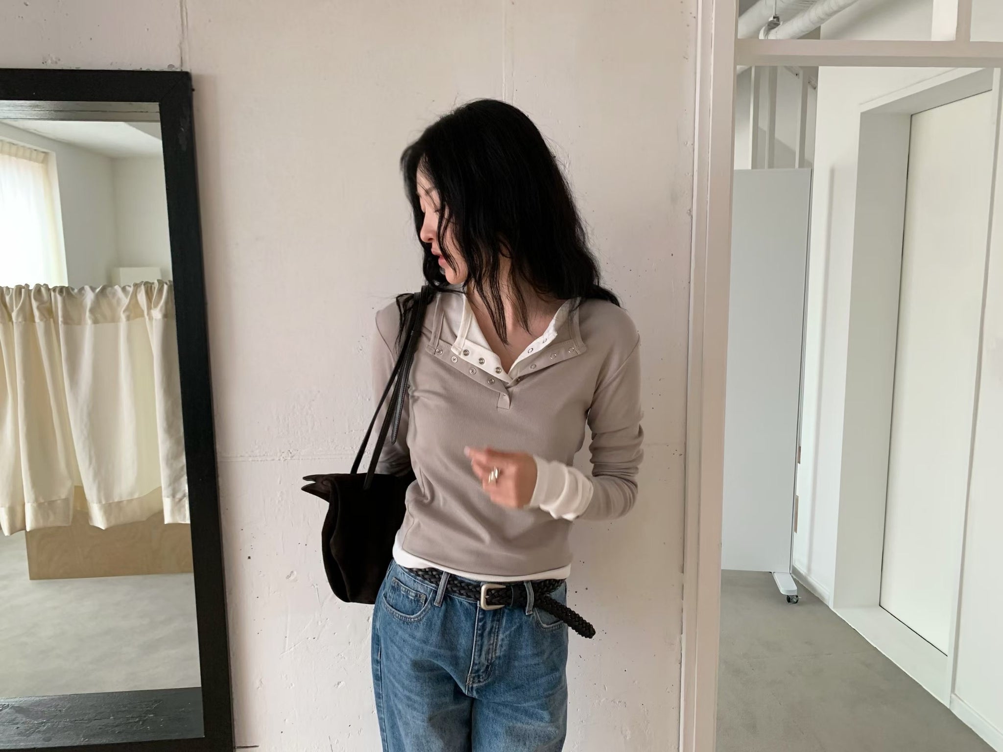 Always My Pick Snap Button Tee (9-11Sep超抵價$248, 之後批發價$268)