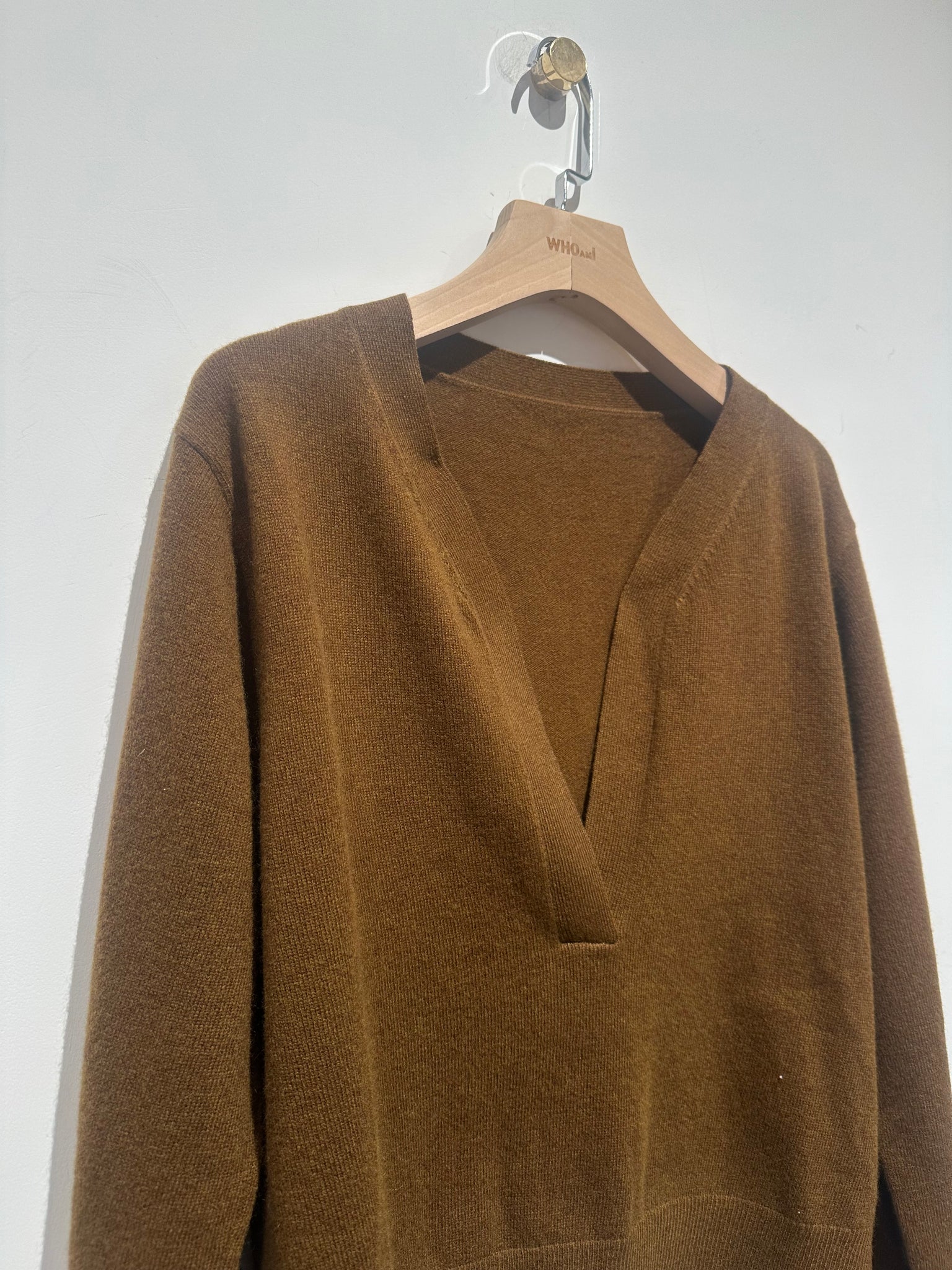 Organic Collar Knit Top