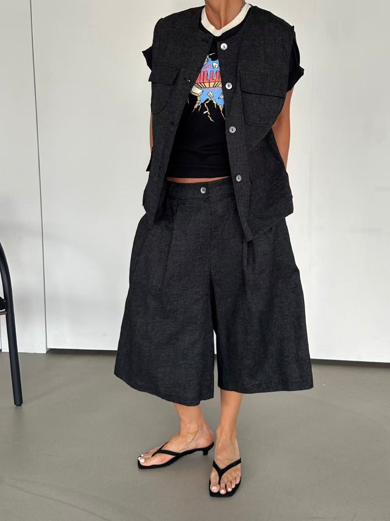 Oversize Gilet Set (31Jul-2Aug 超抵價$1298, 之後批發價$1368)