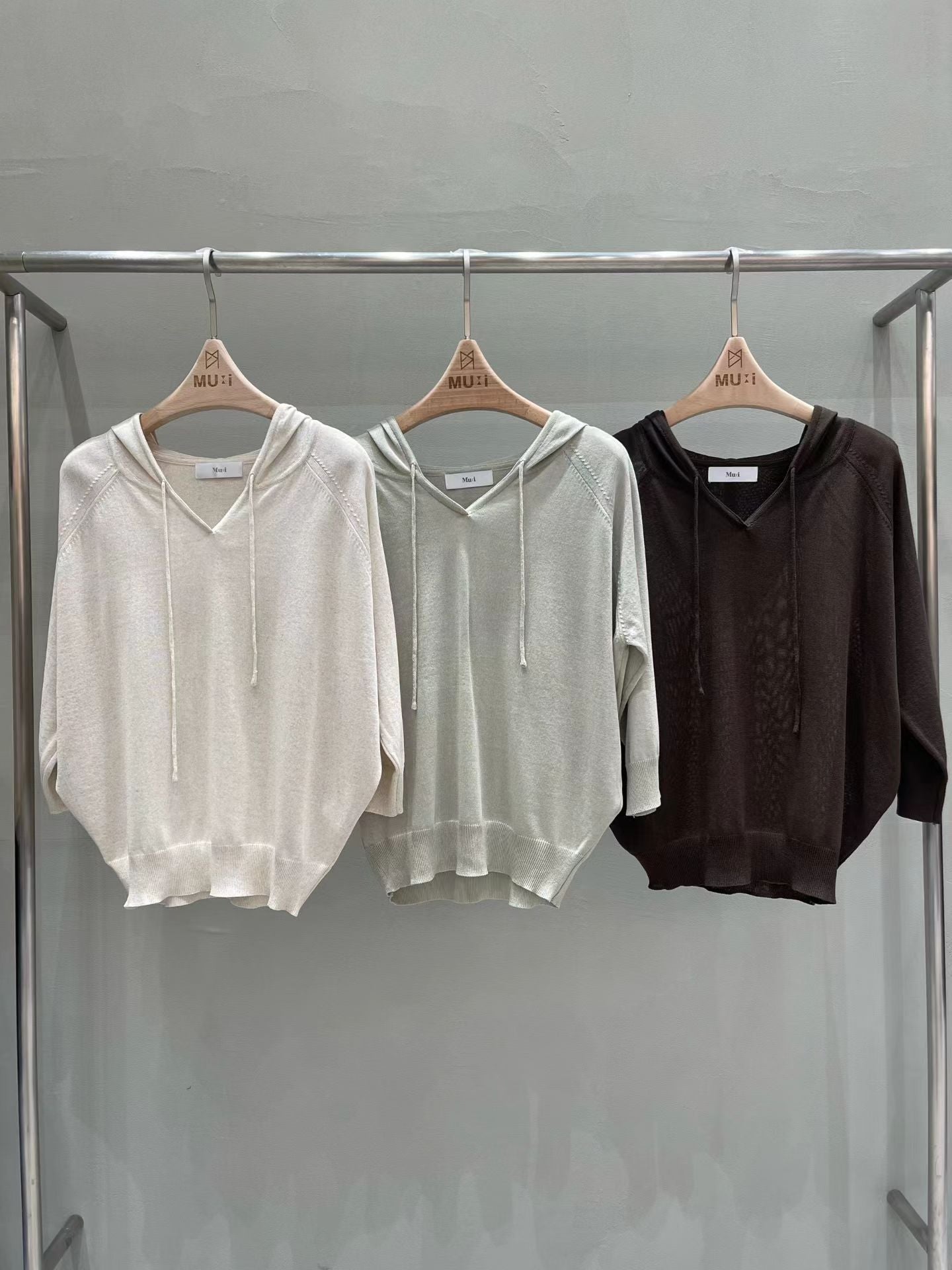 Summer Cool Knit Hoodies