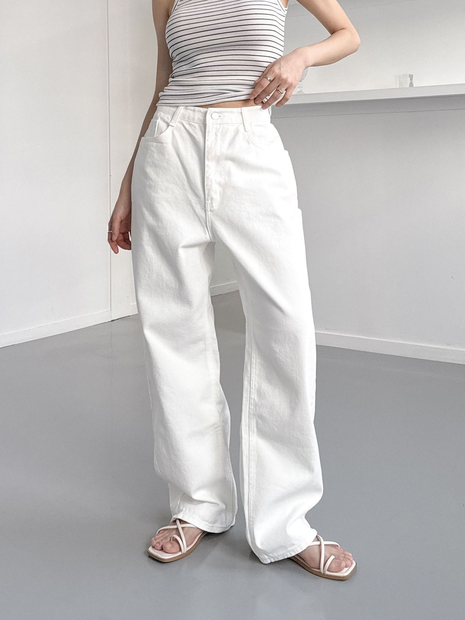 Summer White Jeans