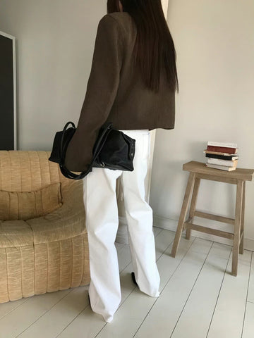 Boxy Wool Jacket