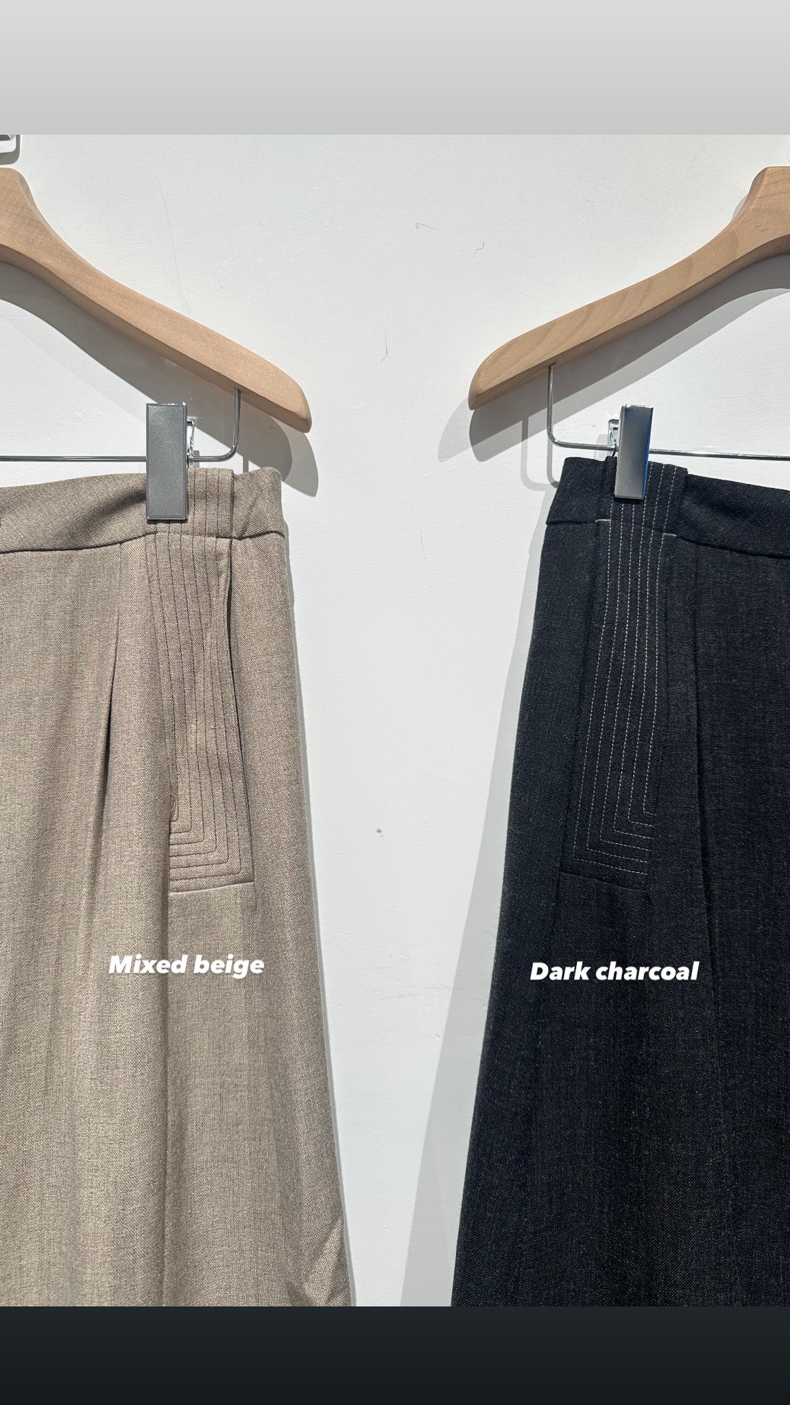 Details Pocket Stitches Skirt (3-5Sep 超抵價$398, 之後批發價$468)