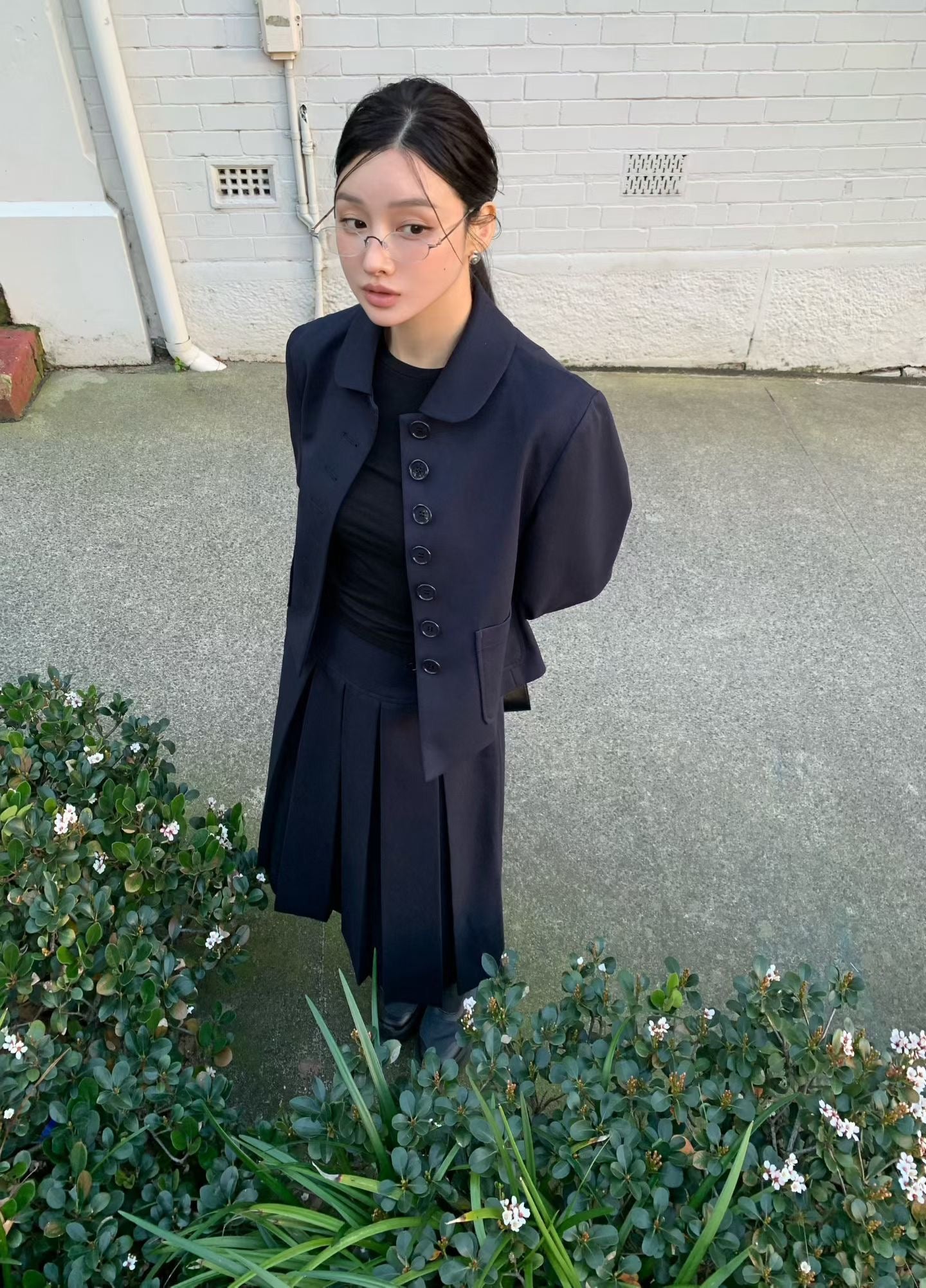 Deluxe Doll Collar Button Coat (24-26Sep超抵價$988, 之後批發價$1088)