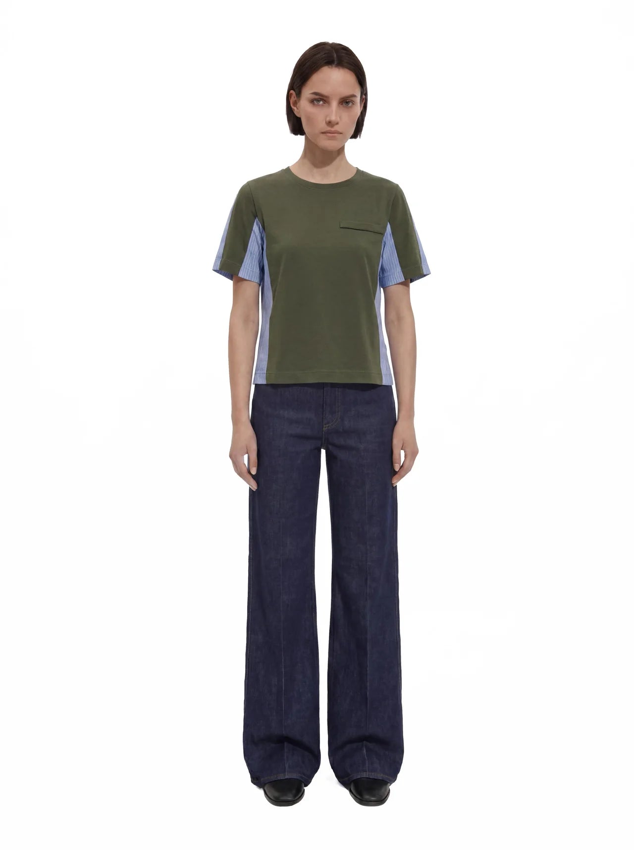 Flipped Shirting Top