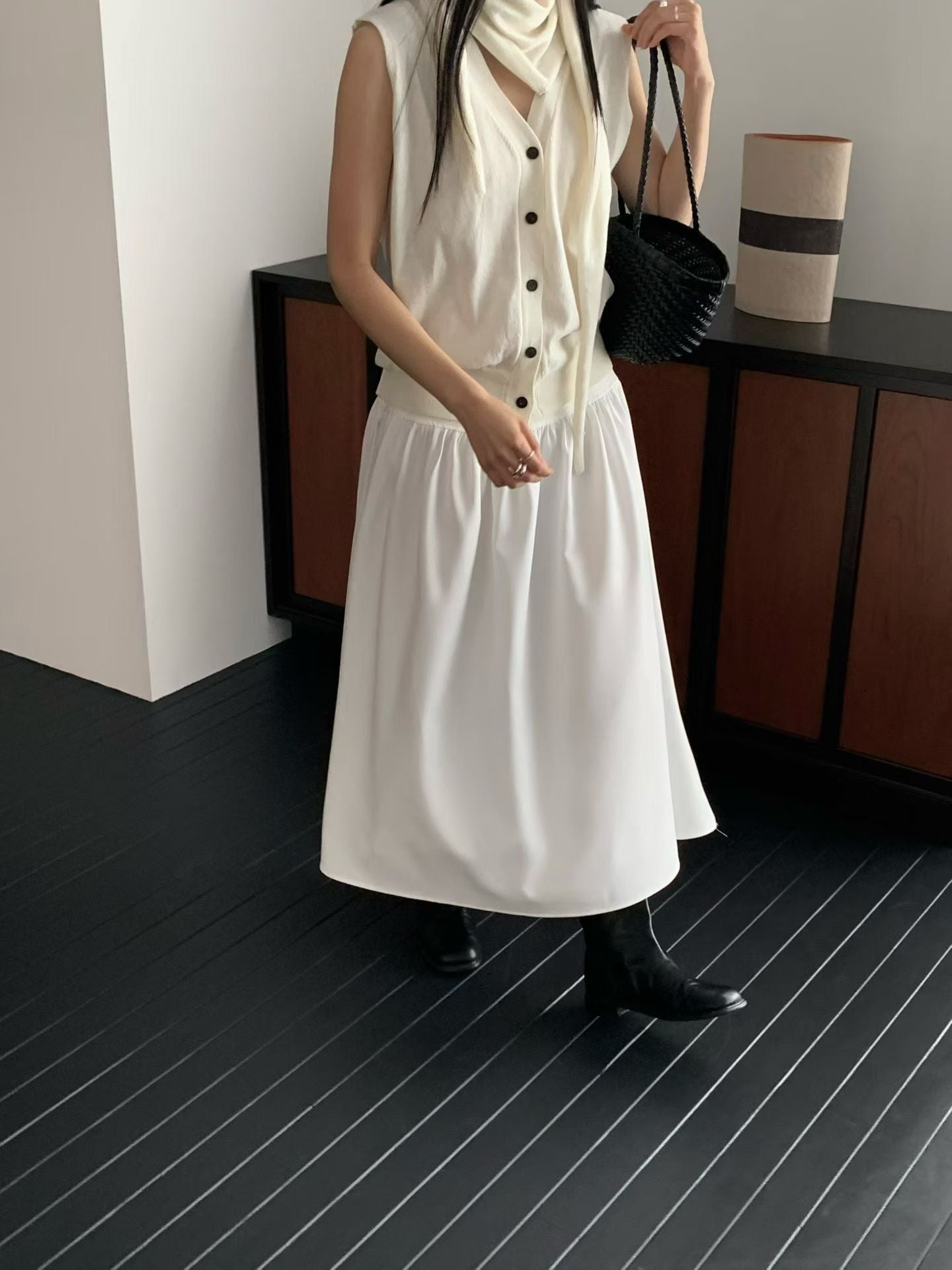 Button Knit Vest