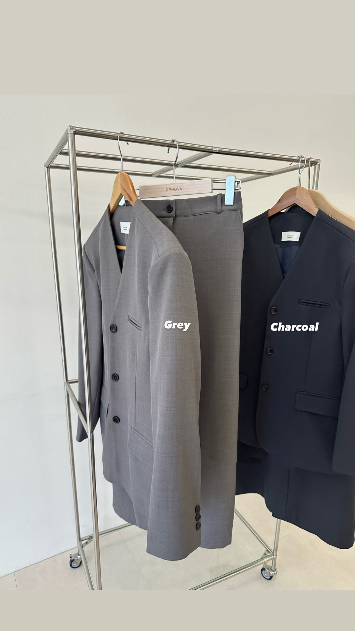 Cool Blazer Skirt Set