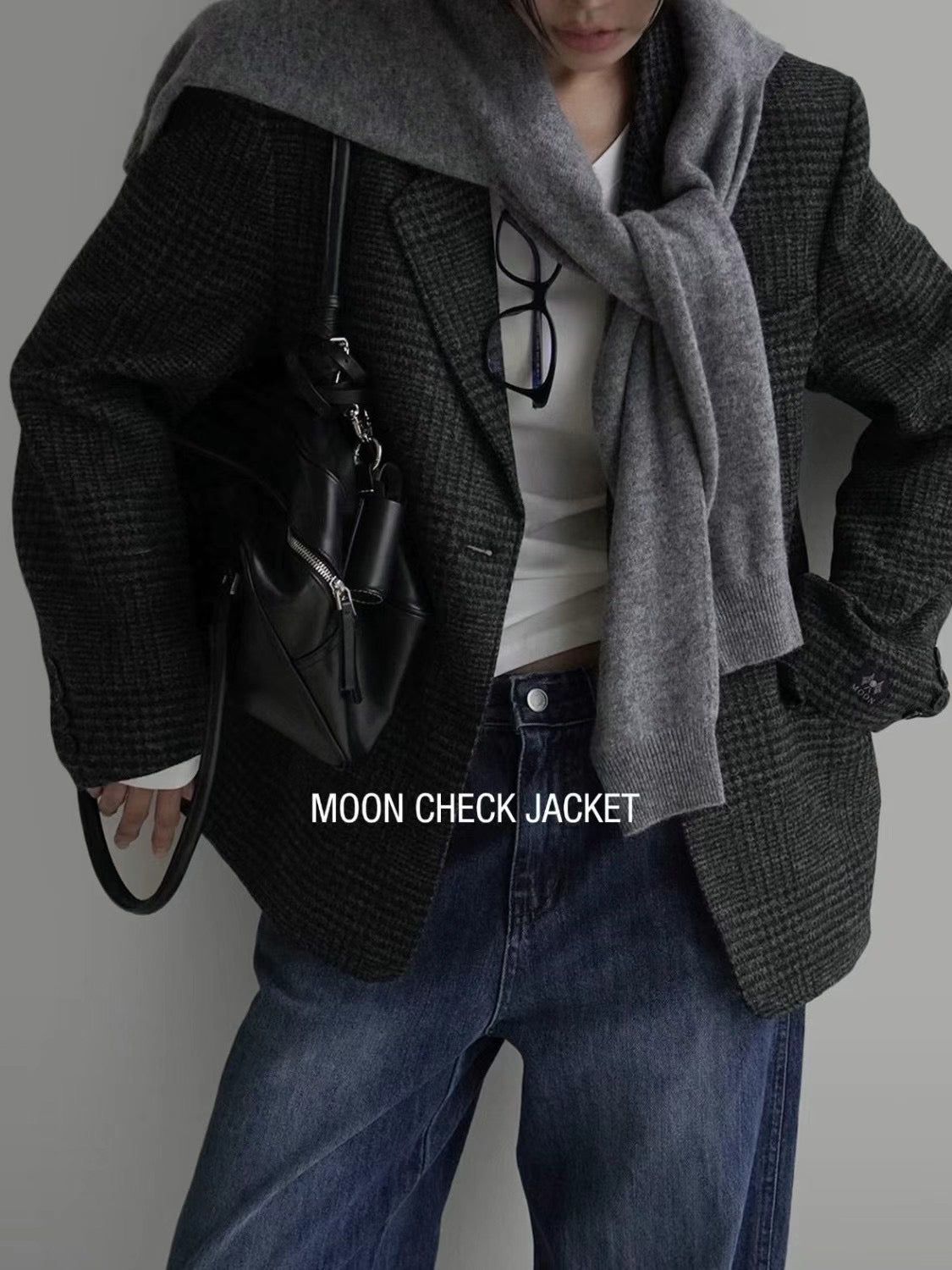 Moon Check Blazer