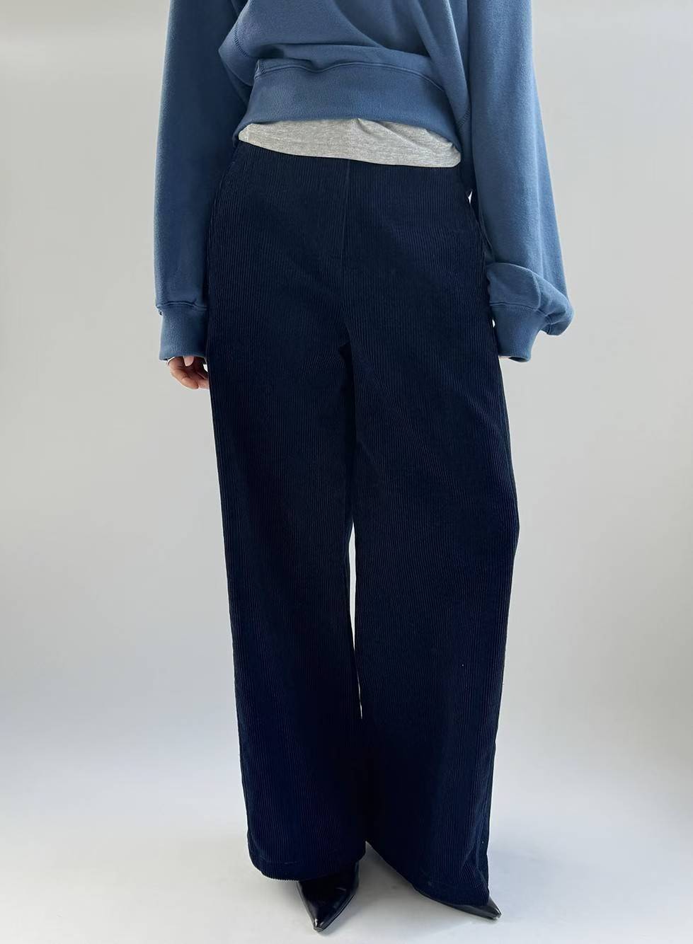 Corduroy Wide Leg Pants