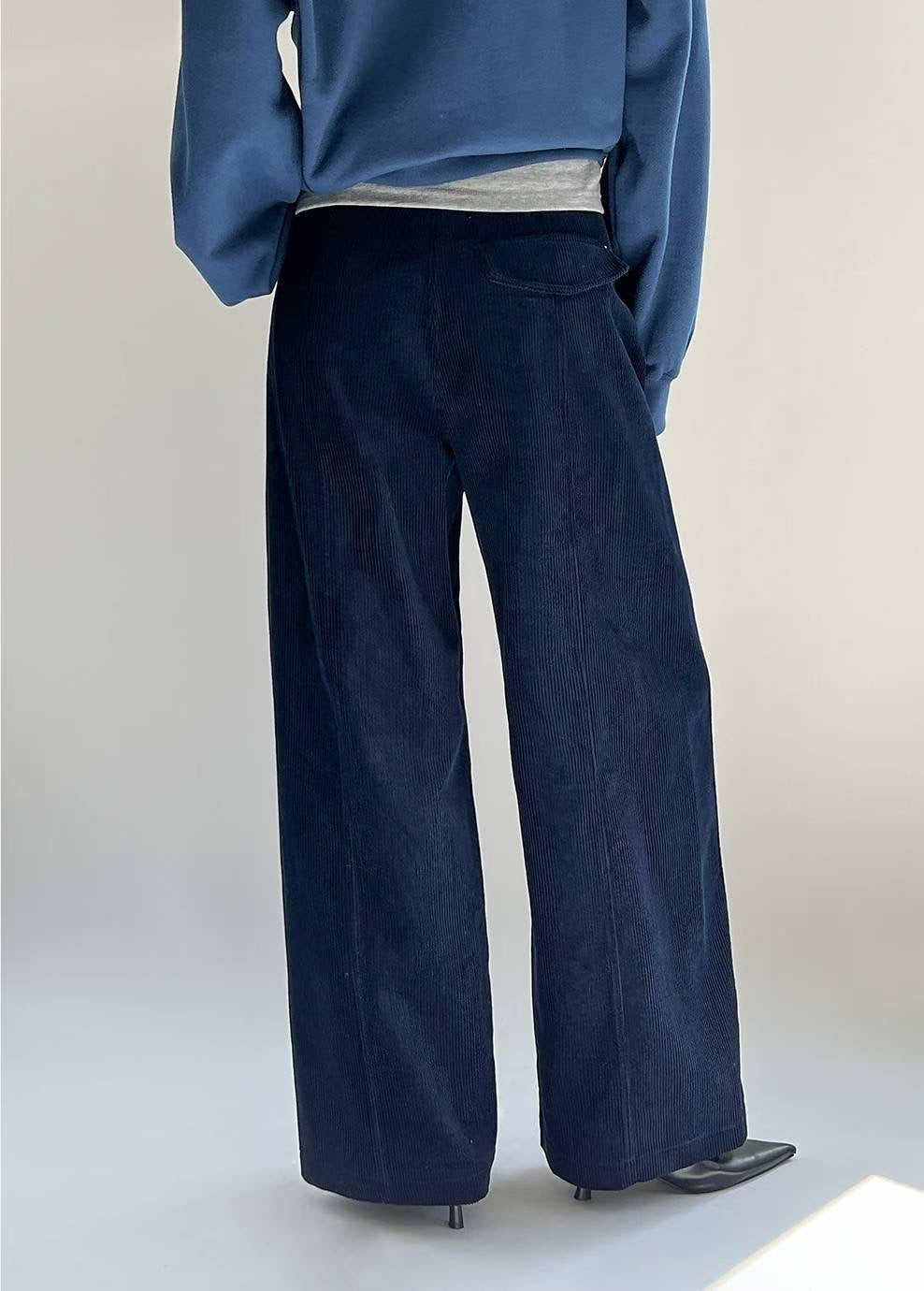 Corduroy Wide Leg Pants