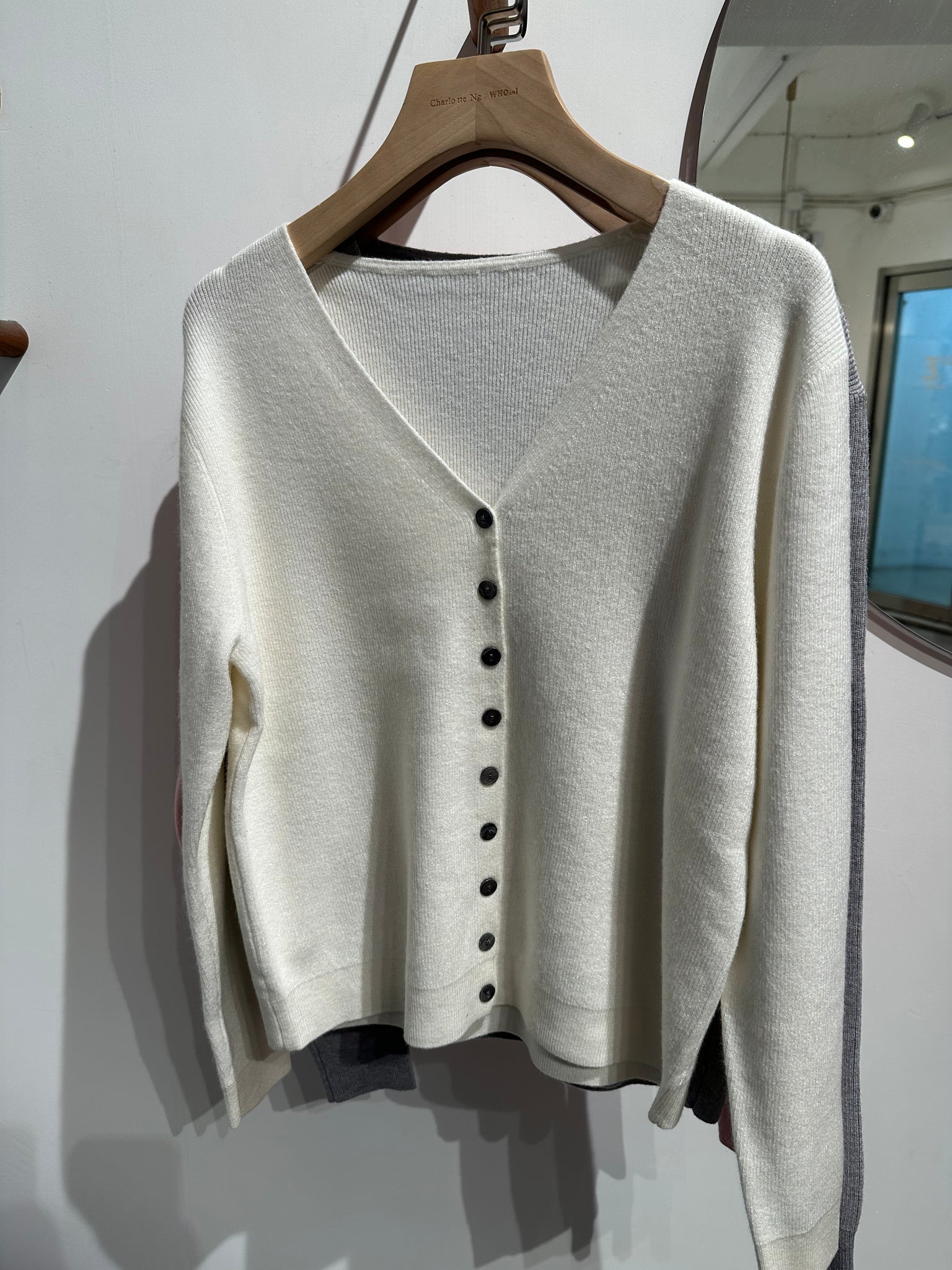 Ribbed Cardigan