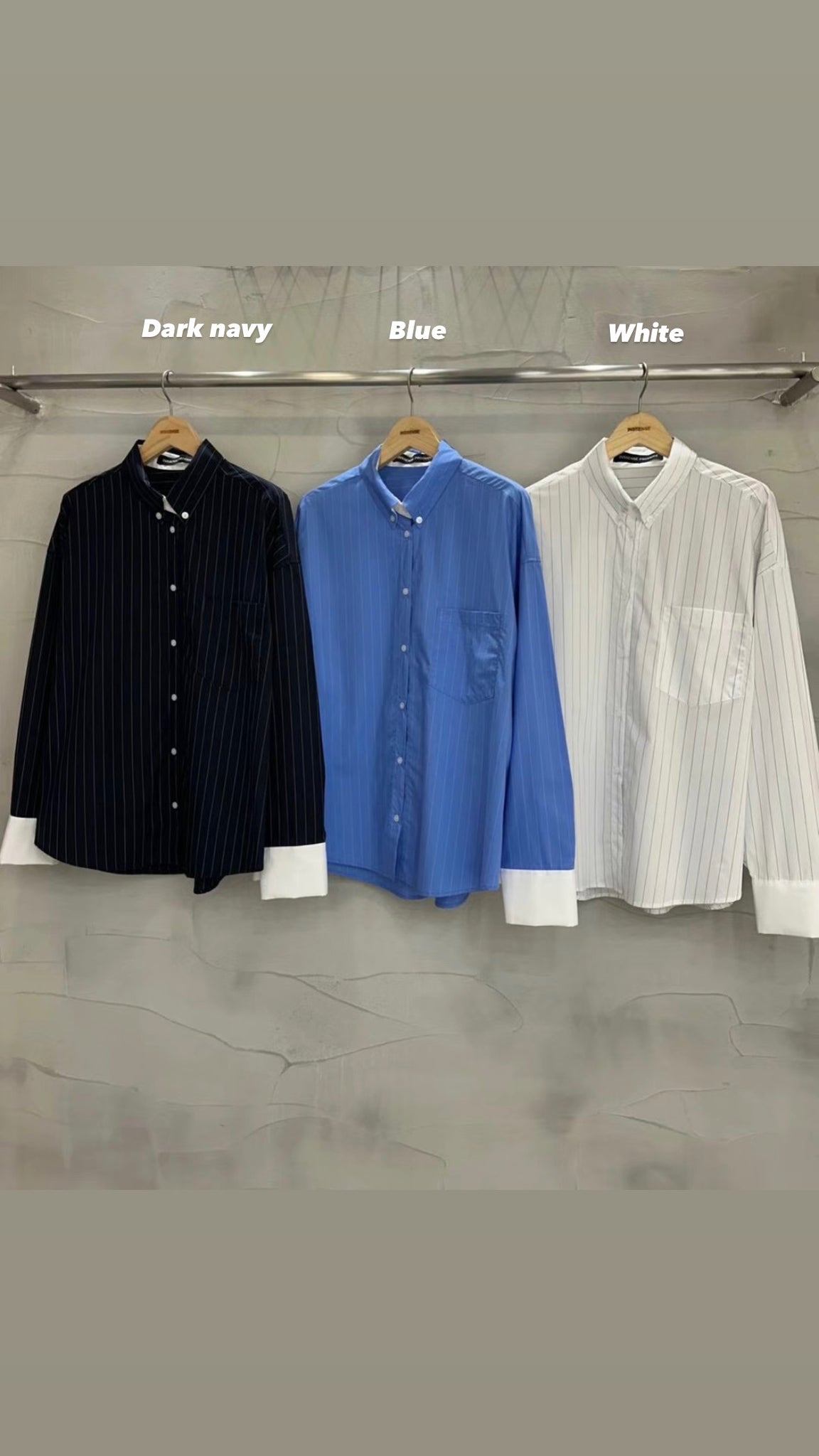 Double Sleeve Stripe Shirt