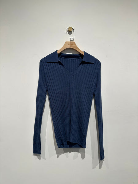 Open Collar Ribbed Knit Top (29-31Oct超抵價$298, 之後批發價$398)