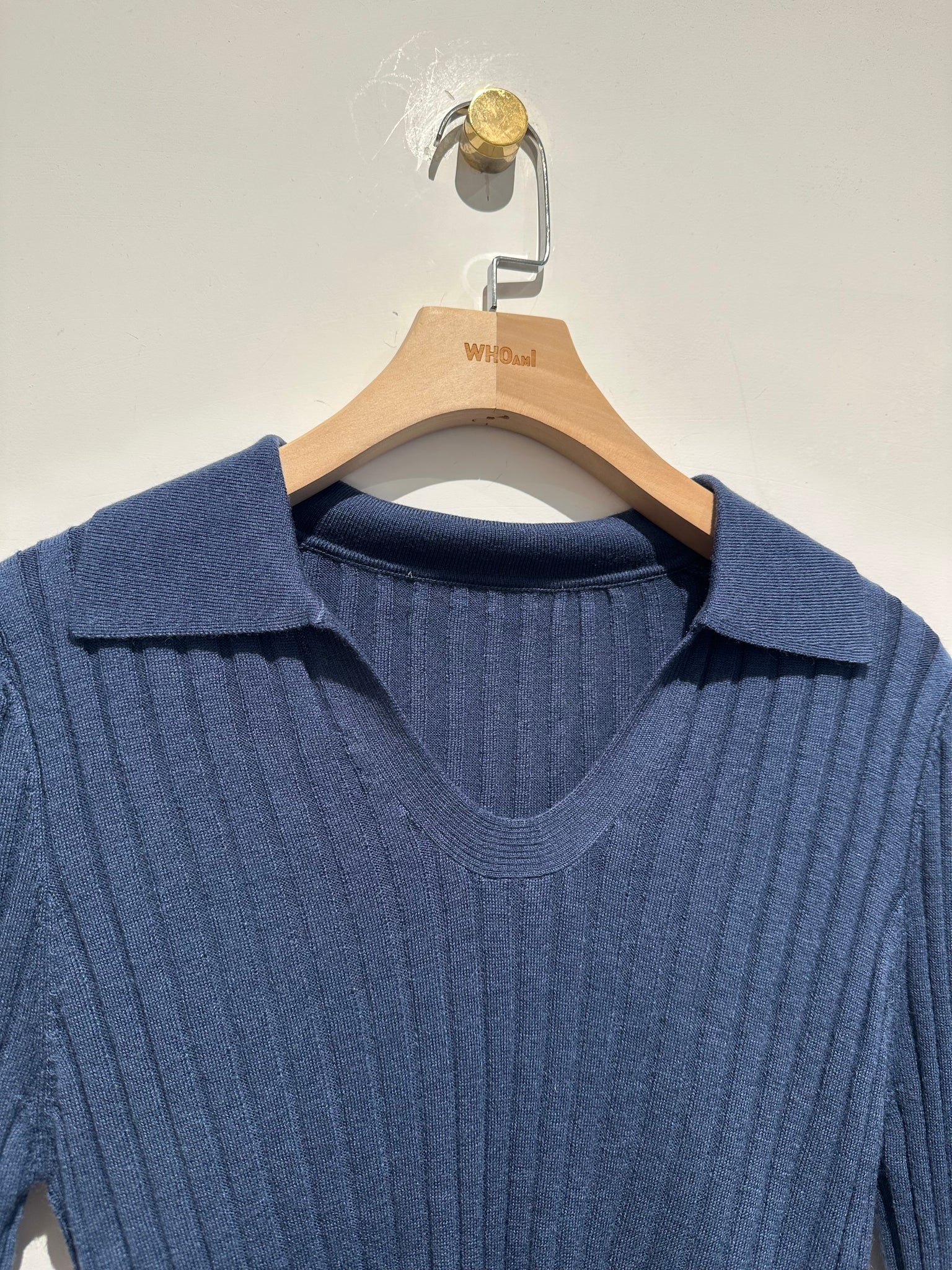 Open Collar Ribbed Knit Top (29-31Oct超抵價$298, 之後批發價$398)