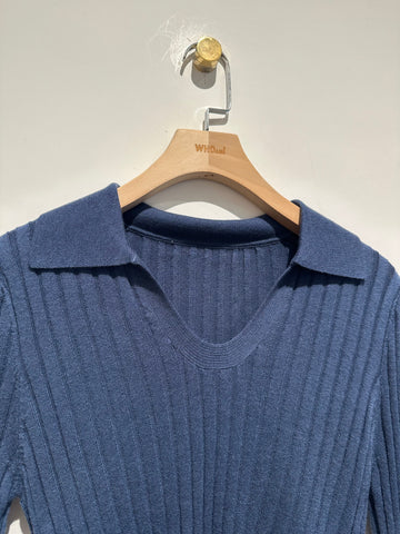 Open Collar Ribbed Knit Top (29-31Oct超抵價$298, 之後批發價$398)