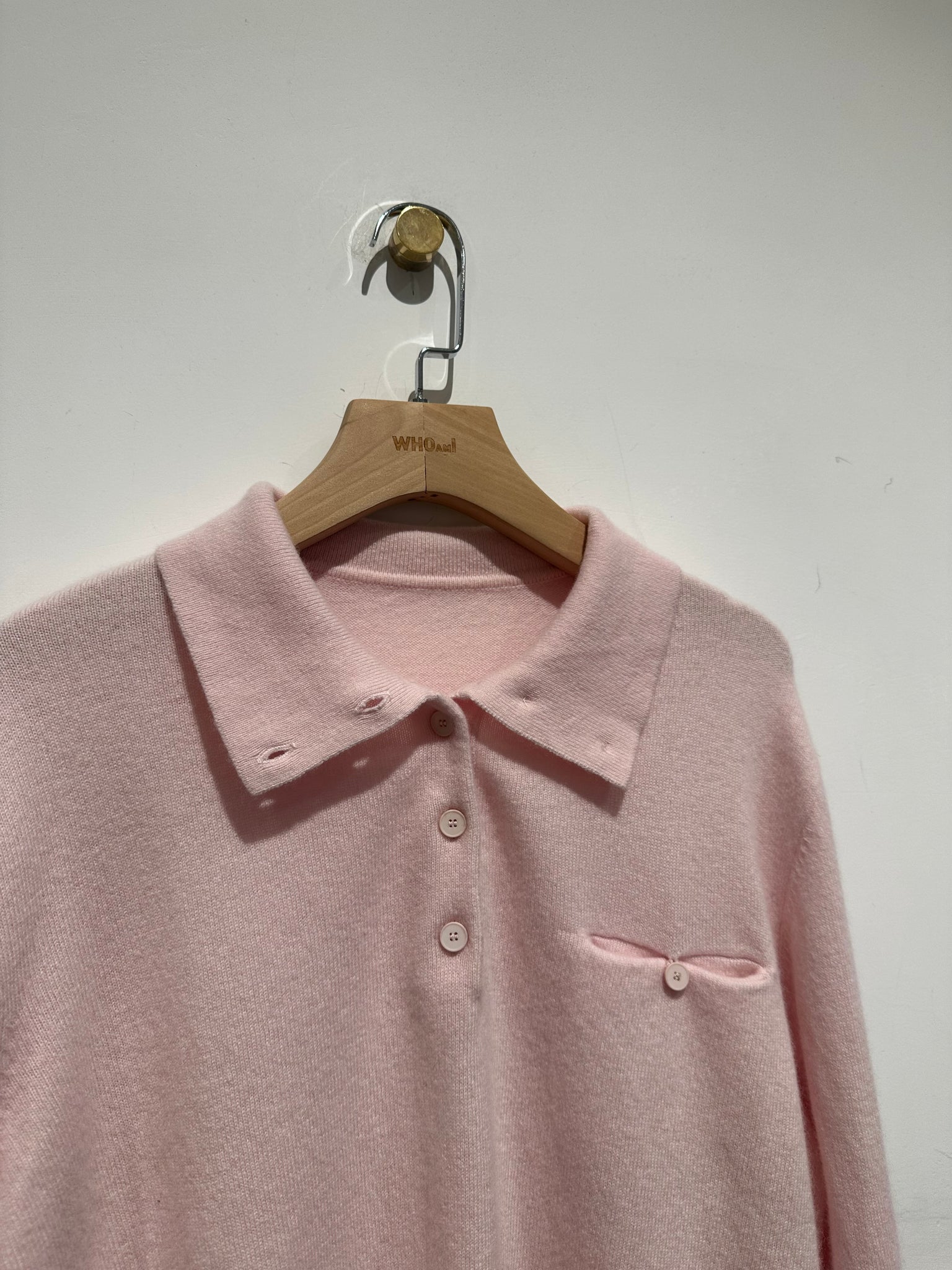 Delicate Two Ways Collar Knit Top (29-31Oct超抵價$428, 之後批發價$468)