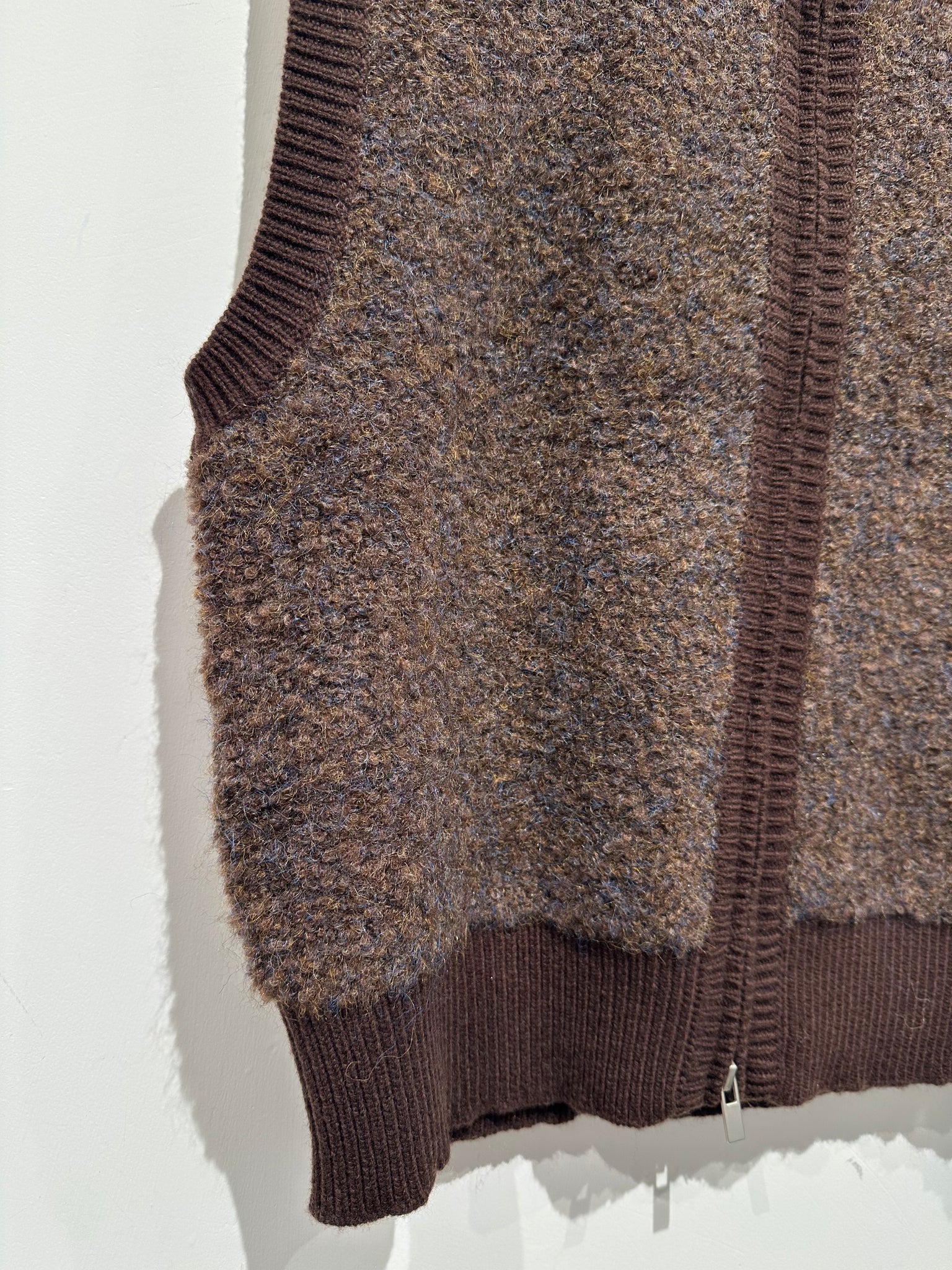 Sheering Zip-Up Vest  (限時最抵價$368至今晩23:59, 30-31Oct超抵價$398, 之後批發價$468)