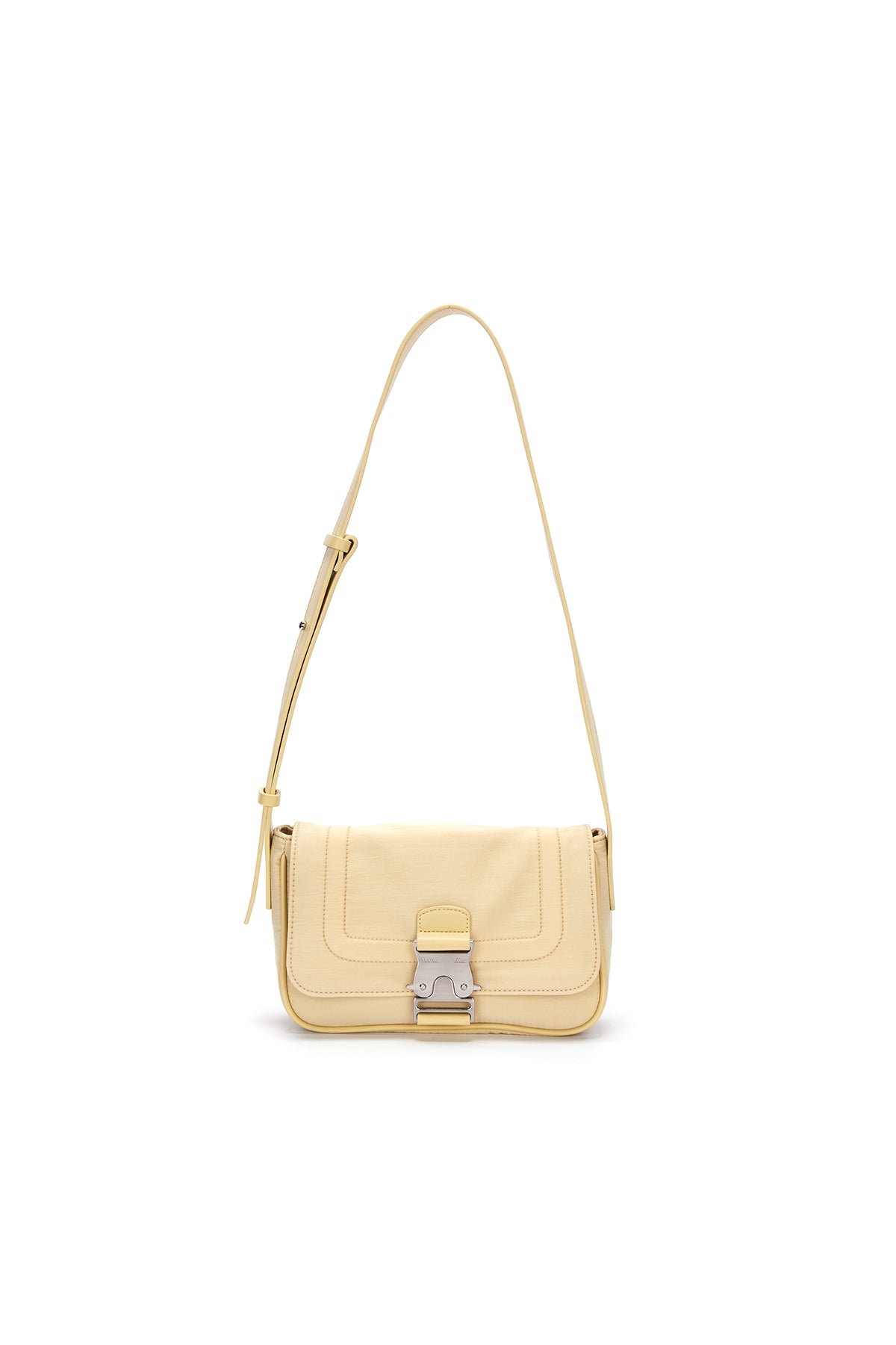 MATIN KIM CRISP MINI BUCKLE BAG IN YELLOW(直播價至今晚23:59)